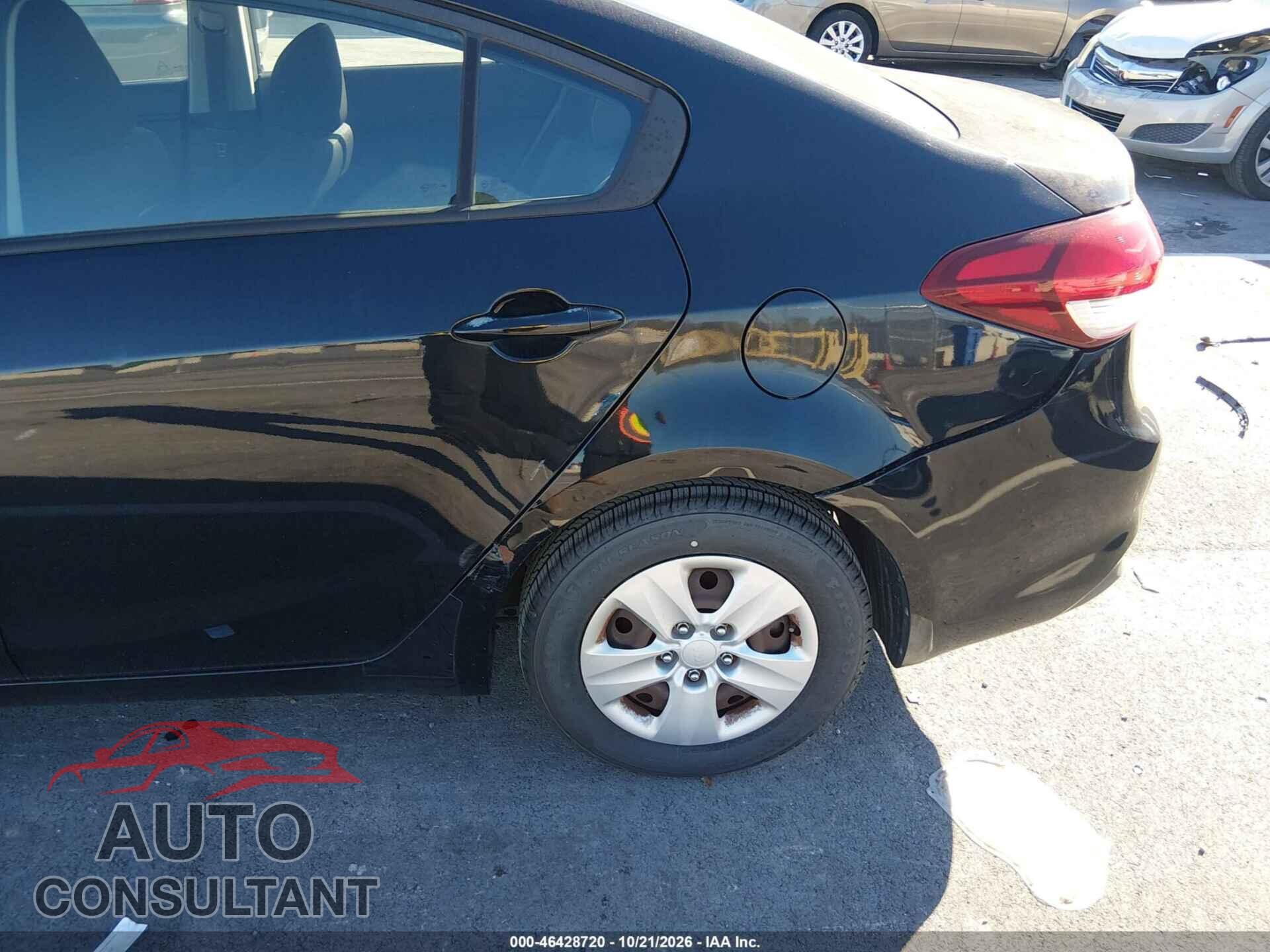 KIA FORTE 2017 - 3KPFK4A75HE121102