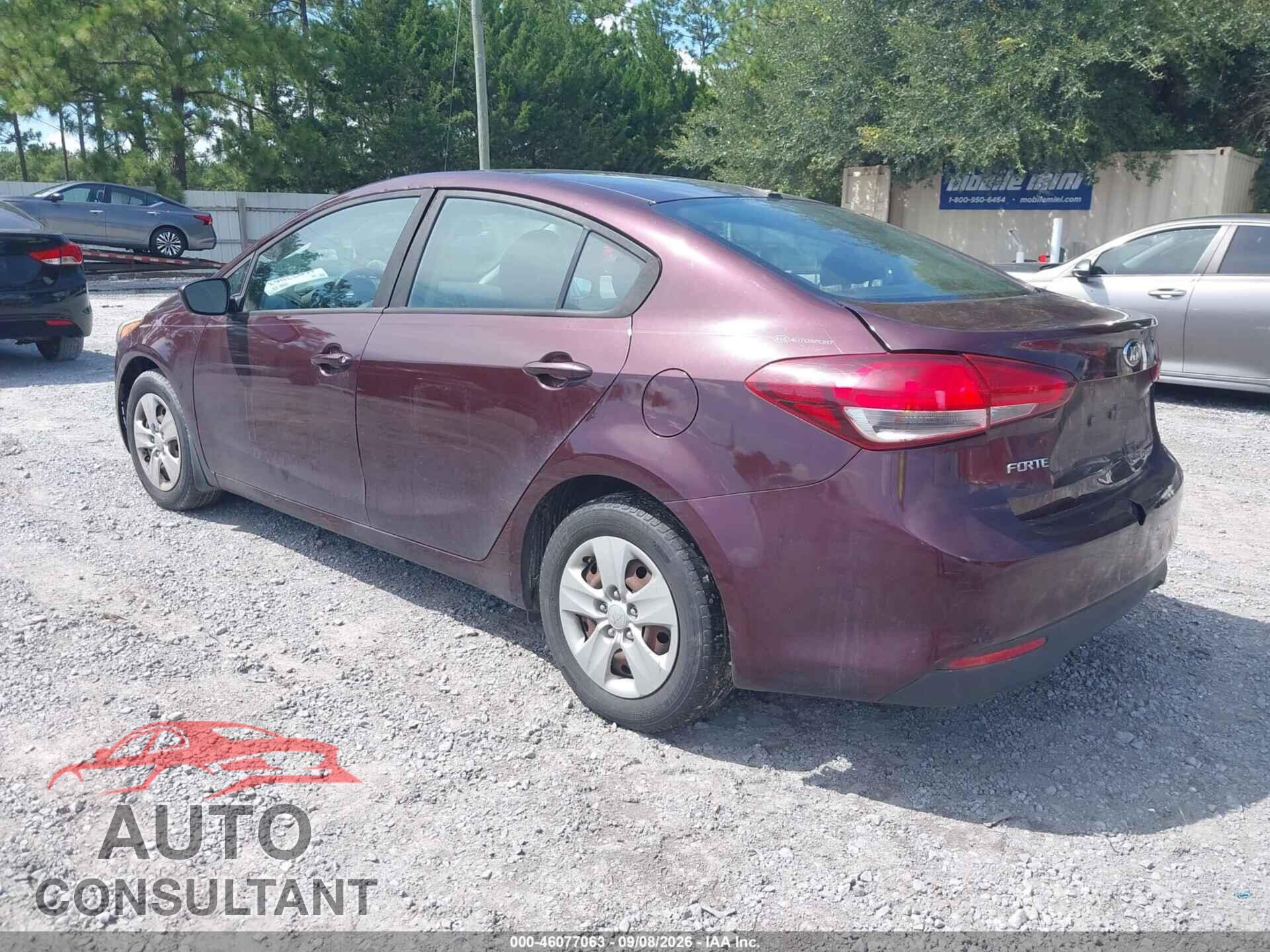 KIA FORTE 2018 - 3KPFK4A70JE259183
