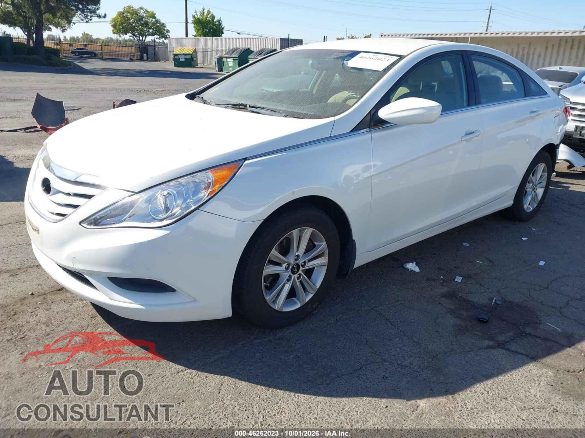 HYUNDAI SONATA 2012 - 5NPEB4AC5CH400837