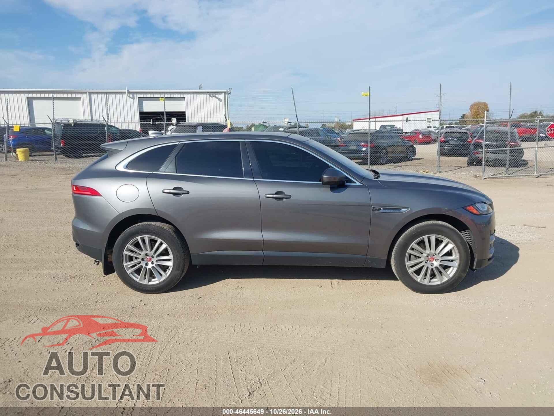 JAGUAR F-PACE 2017 - SADCK2BV2HA498448