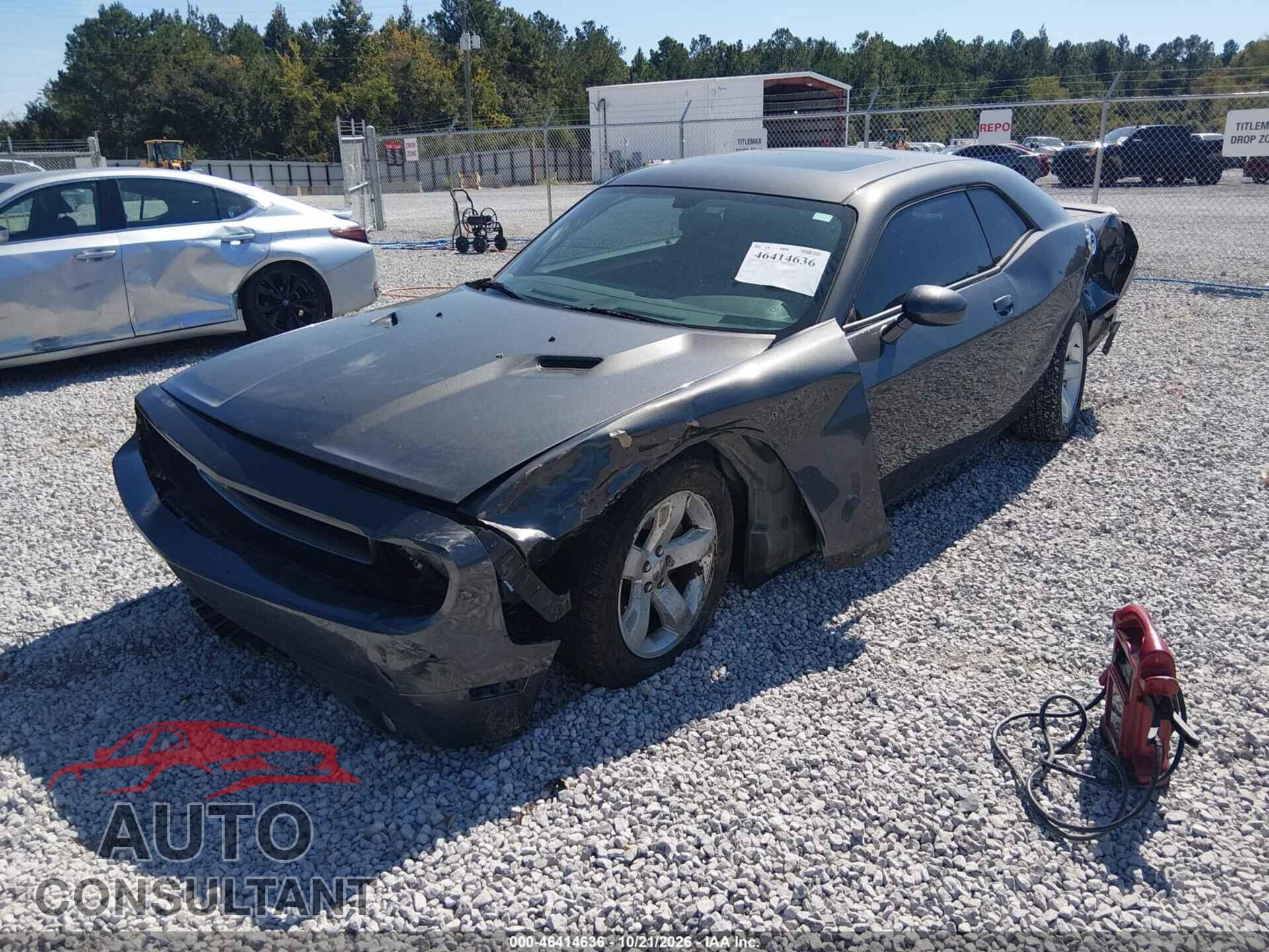 DODGE CHALLENGER 2013 - 2C3CDYAG8DH562214