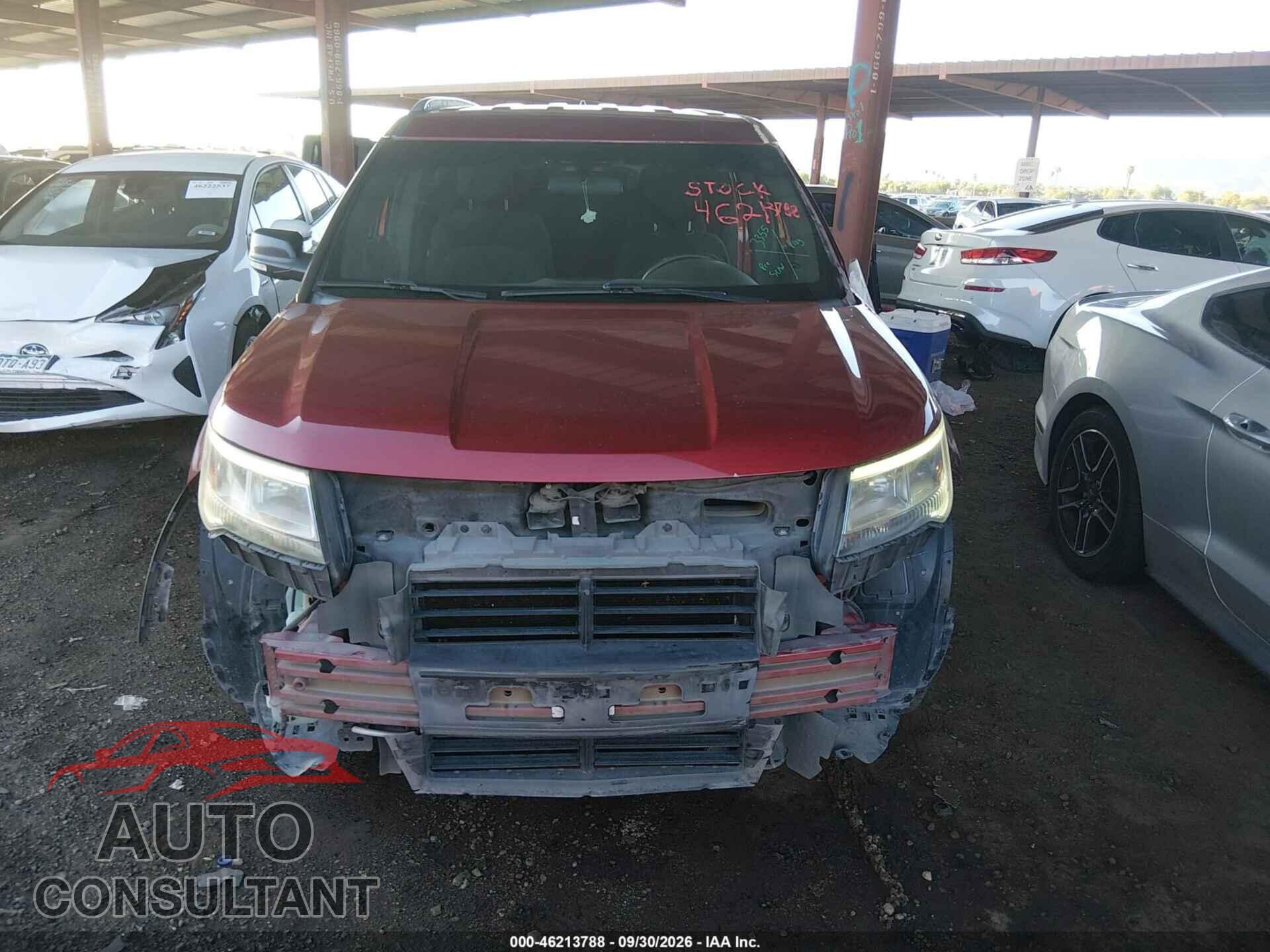 FORD EXPLORER 2017 - 1FM5K7D88HGA93762
