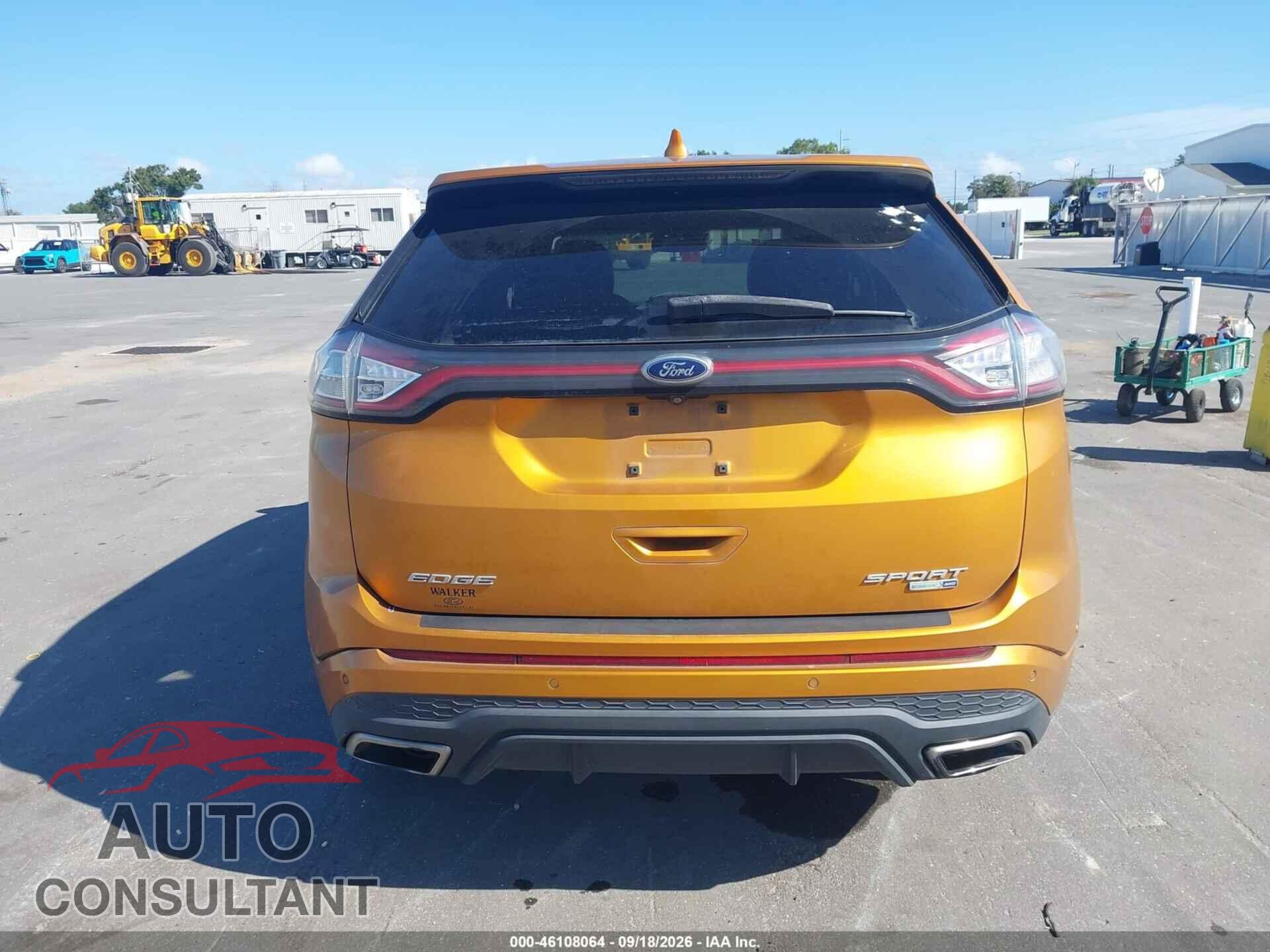 FORD EDGE 2015 - 2FMTK4AP9FBC22288