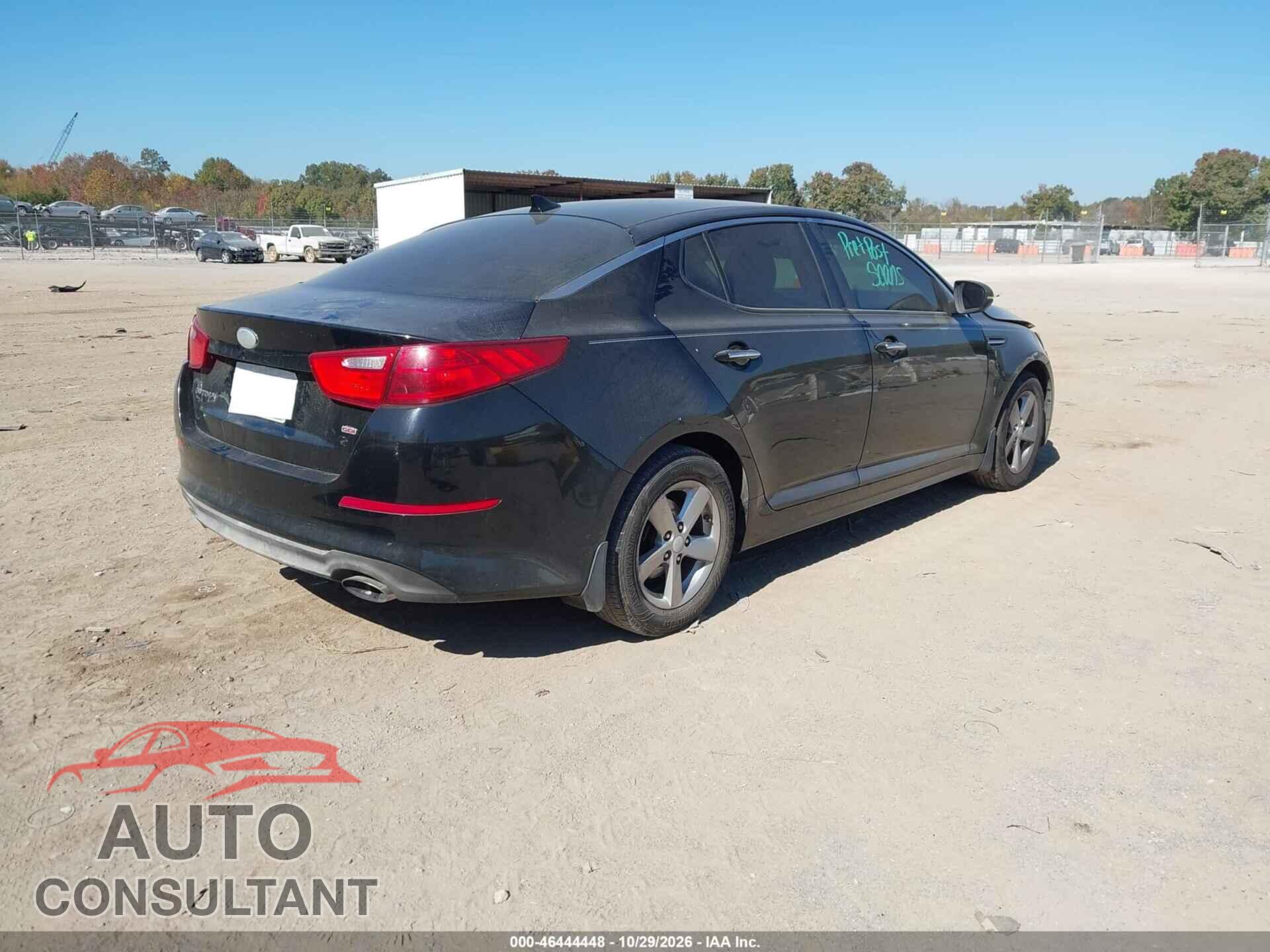 KIA OPTIMA 2014 - 5XXGM4A79EG291237