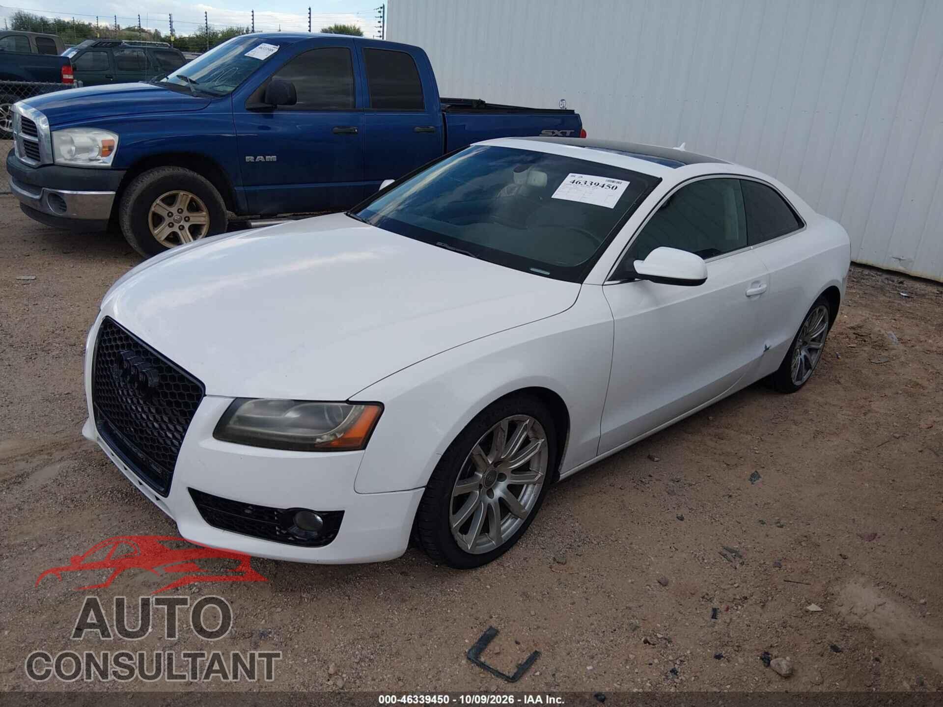 AUDI A5 2012 - WAULFAFR4CA005074