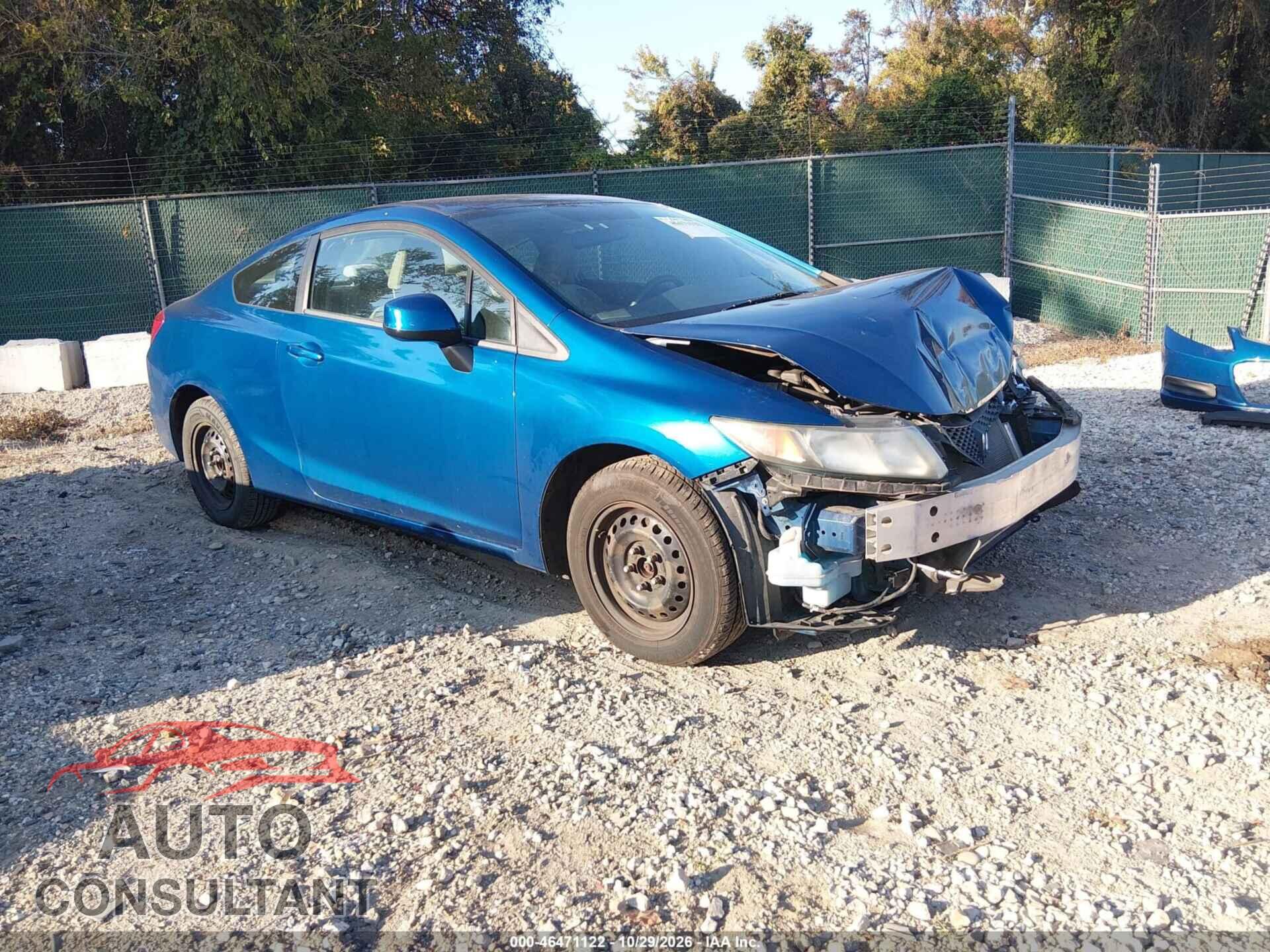 HONDA CIVIC 2013 - 2HGFG3B54DH509608