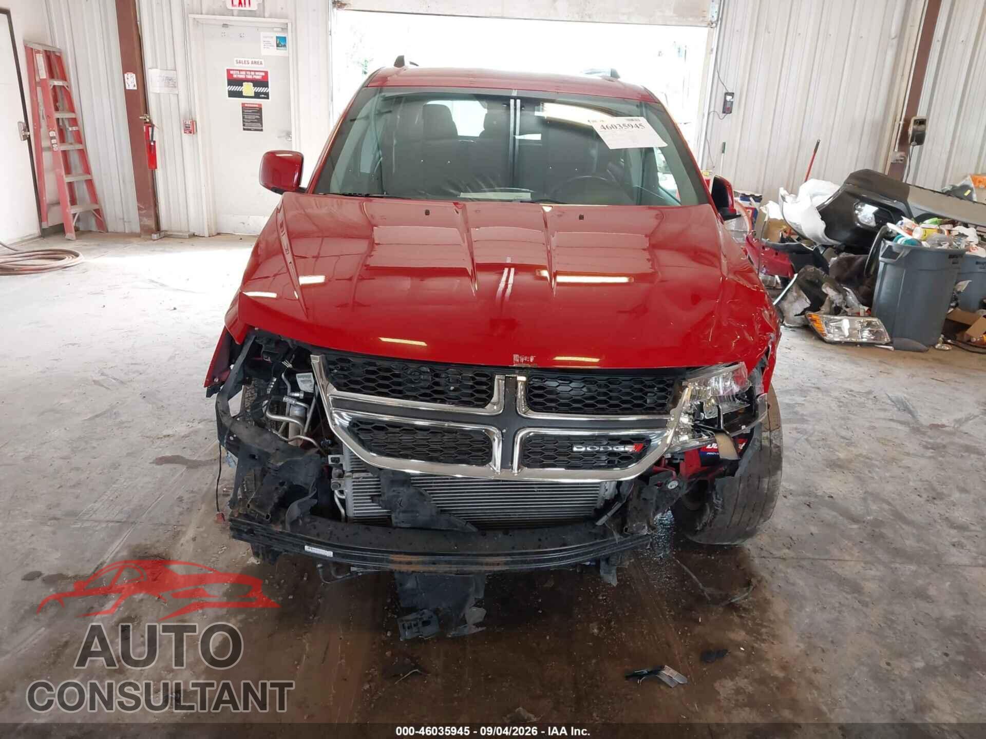 DODGE JOURNEY 2013 - 3C4PDCBB1DT568074
