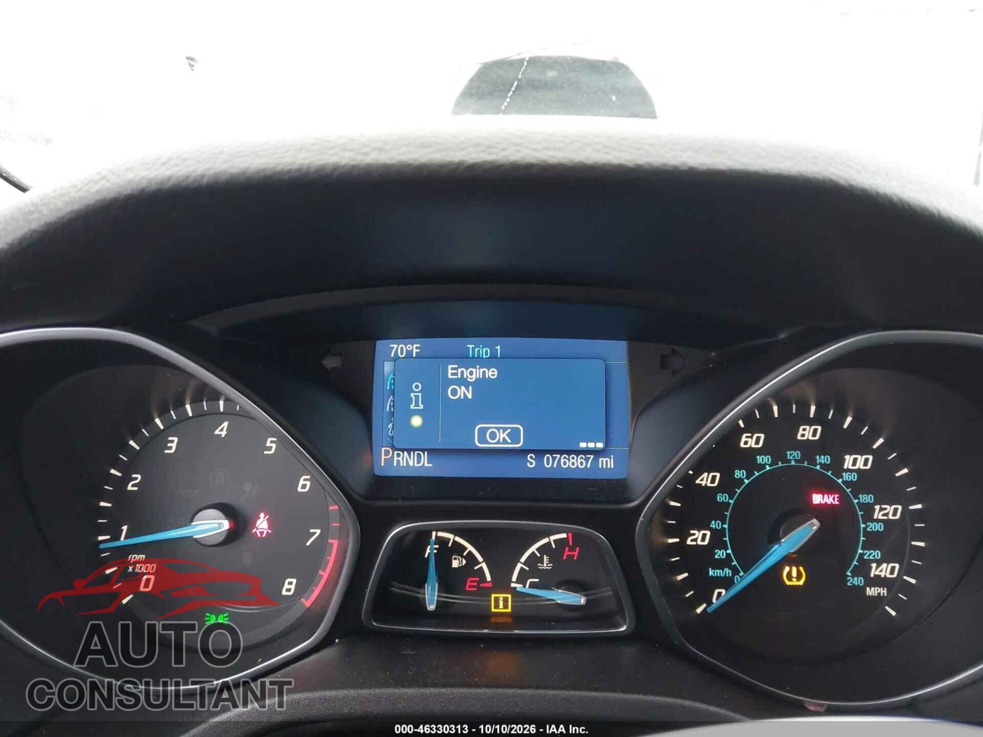 FORD FOCUS 2014 - 1FADP3F23EL414103