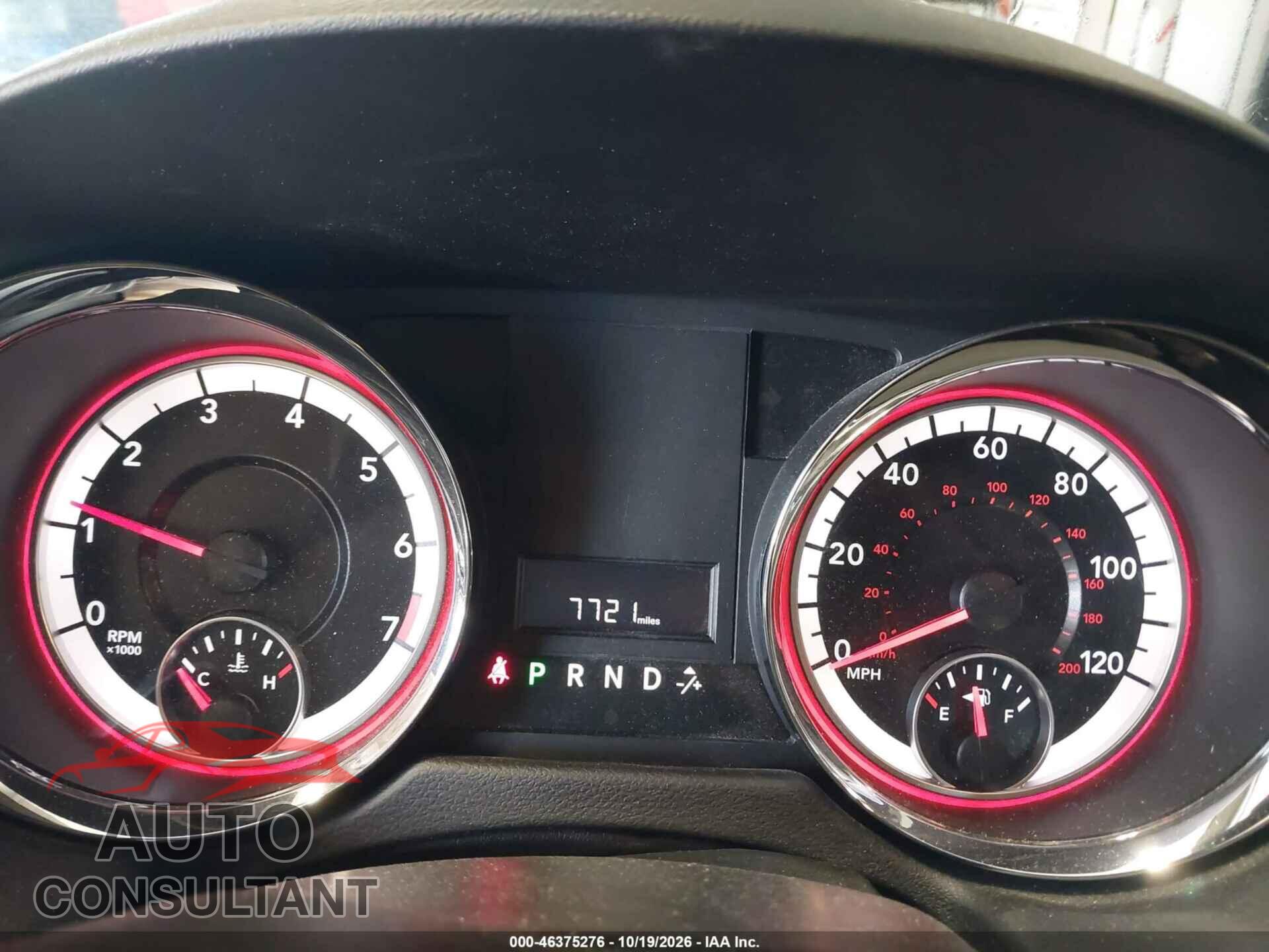 DODGE GRAND CARAVAN 2019 - 2C4RDGBG4KR742425