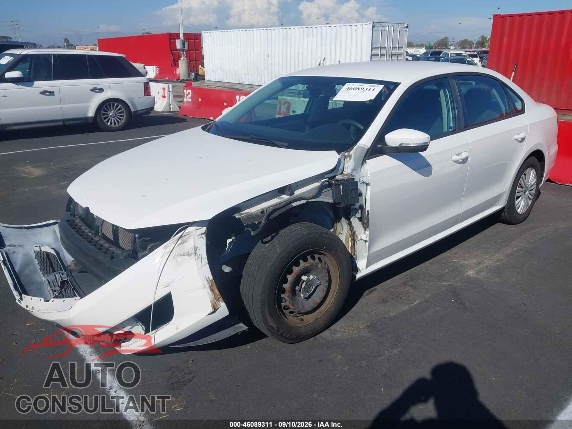 VOLKSWAGEN PASSAT 2014 - 1VWAT7A35EC053437