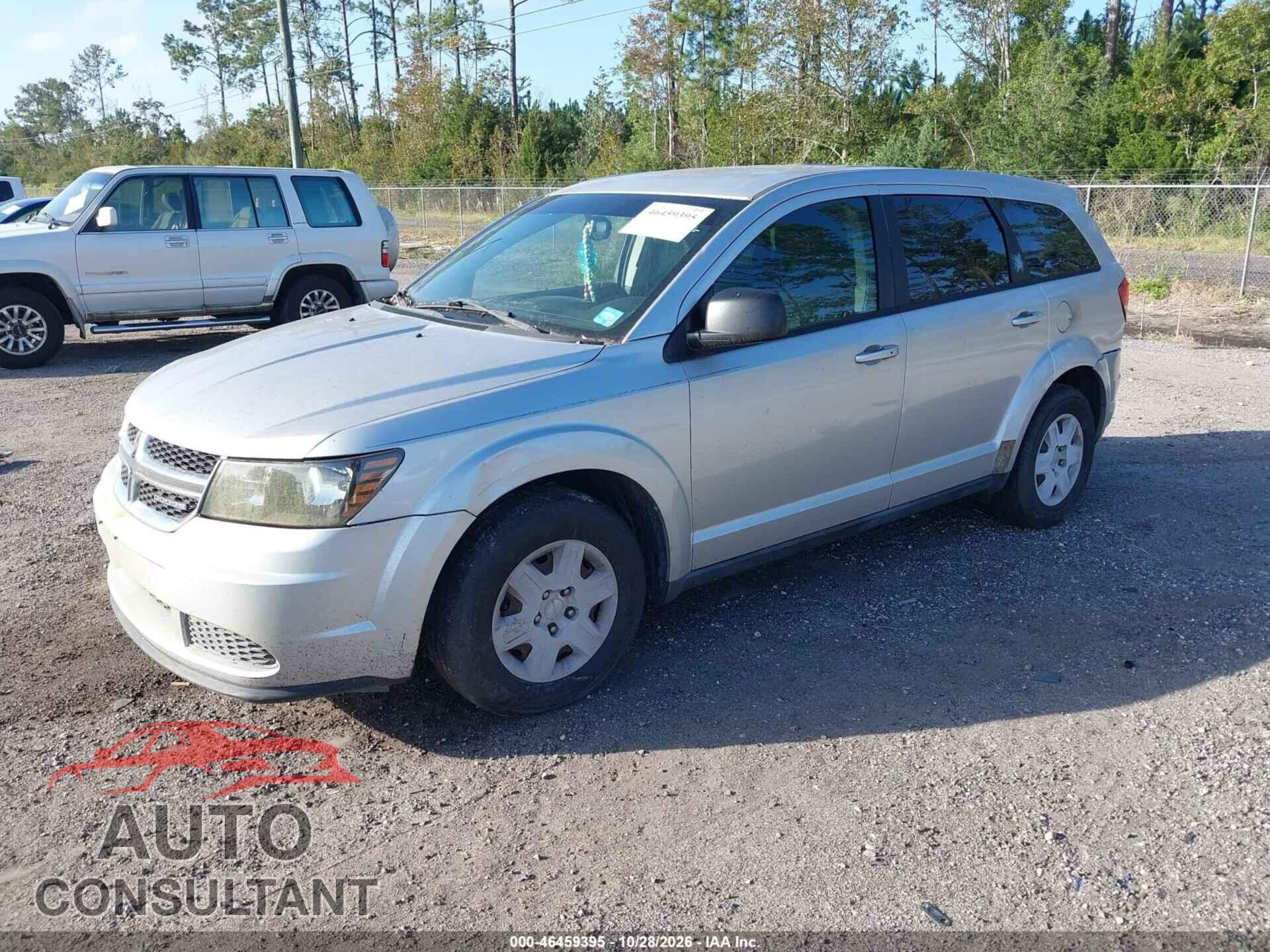 DODGE JOURNEY 2012 - 3C4PDCAB6CT198661