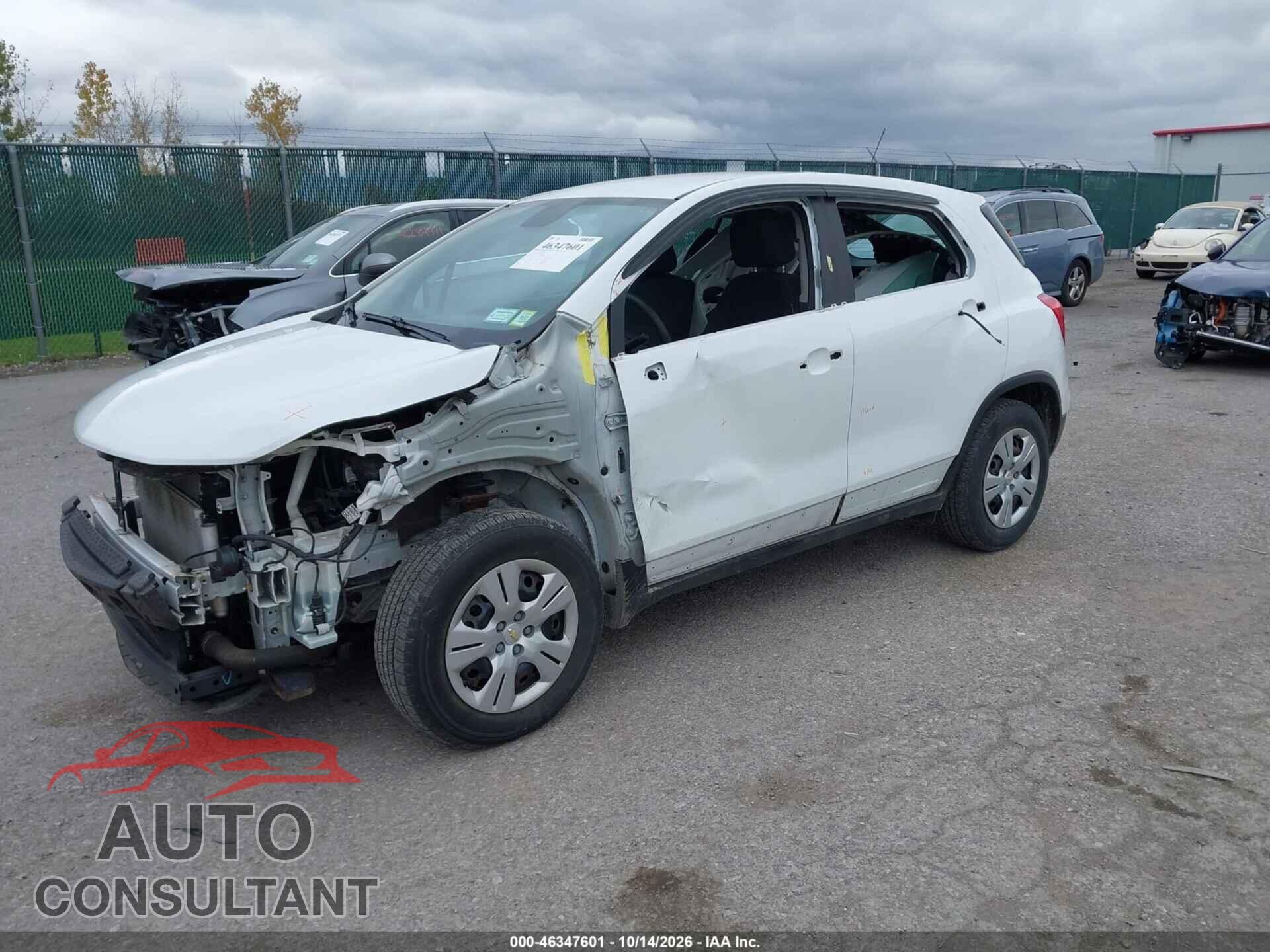 CHEVROLET TRAX 2018 - KL7CJKSB5JB628417