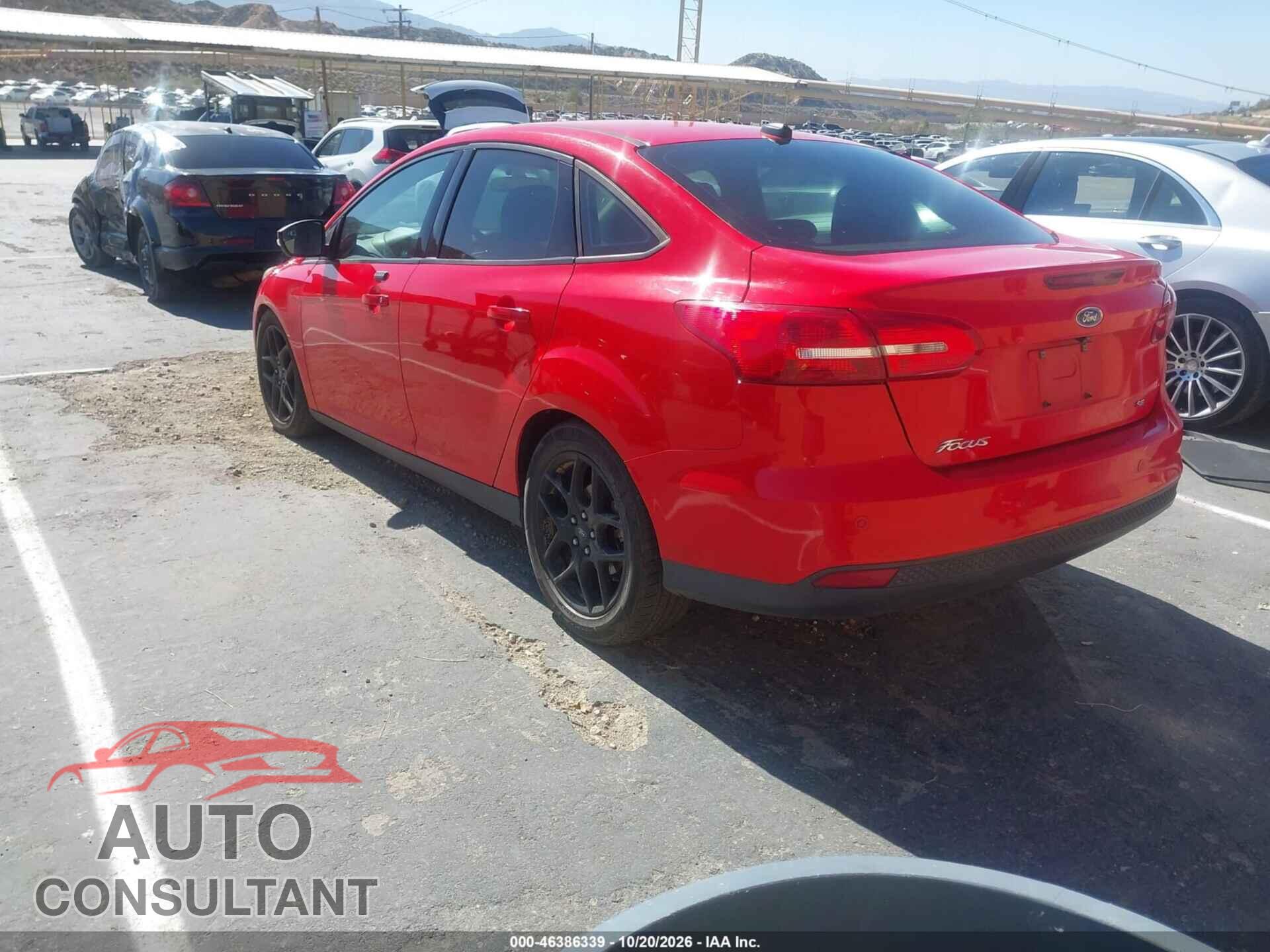 FORD FOCUS 2016 - 1FADP3F23GL225504