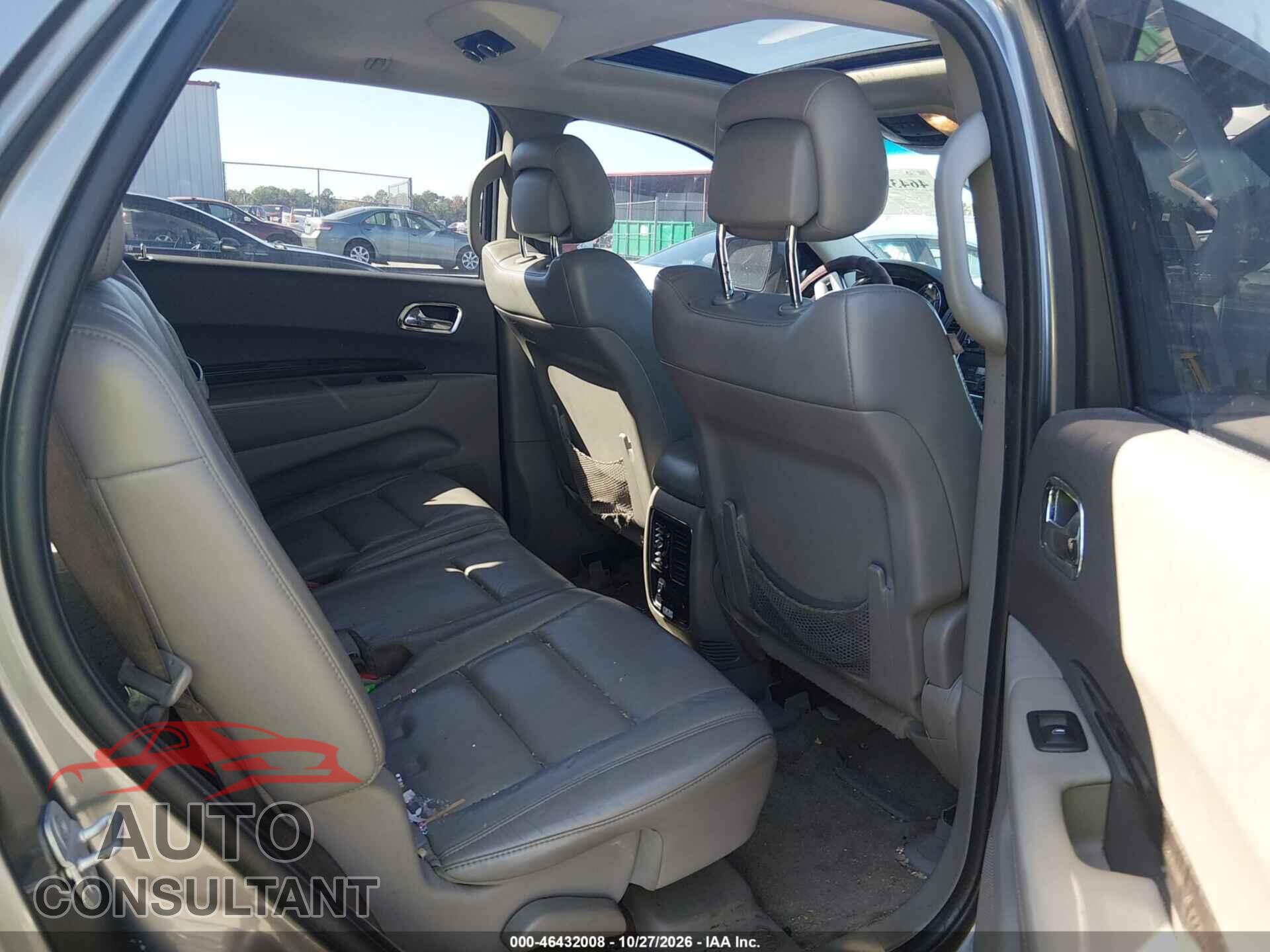 DODGE DURANGO 2012 - 1C4RDHDG3CC335208