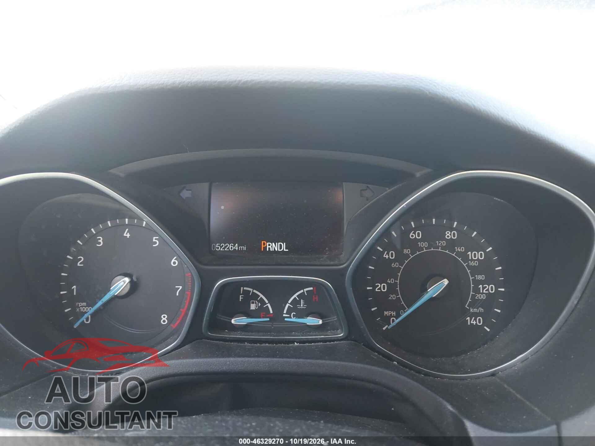 FORD FOCUS 2017 - 1FADP3K23HL344466