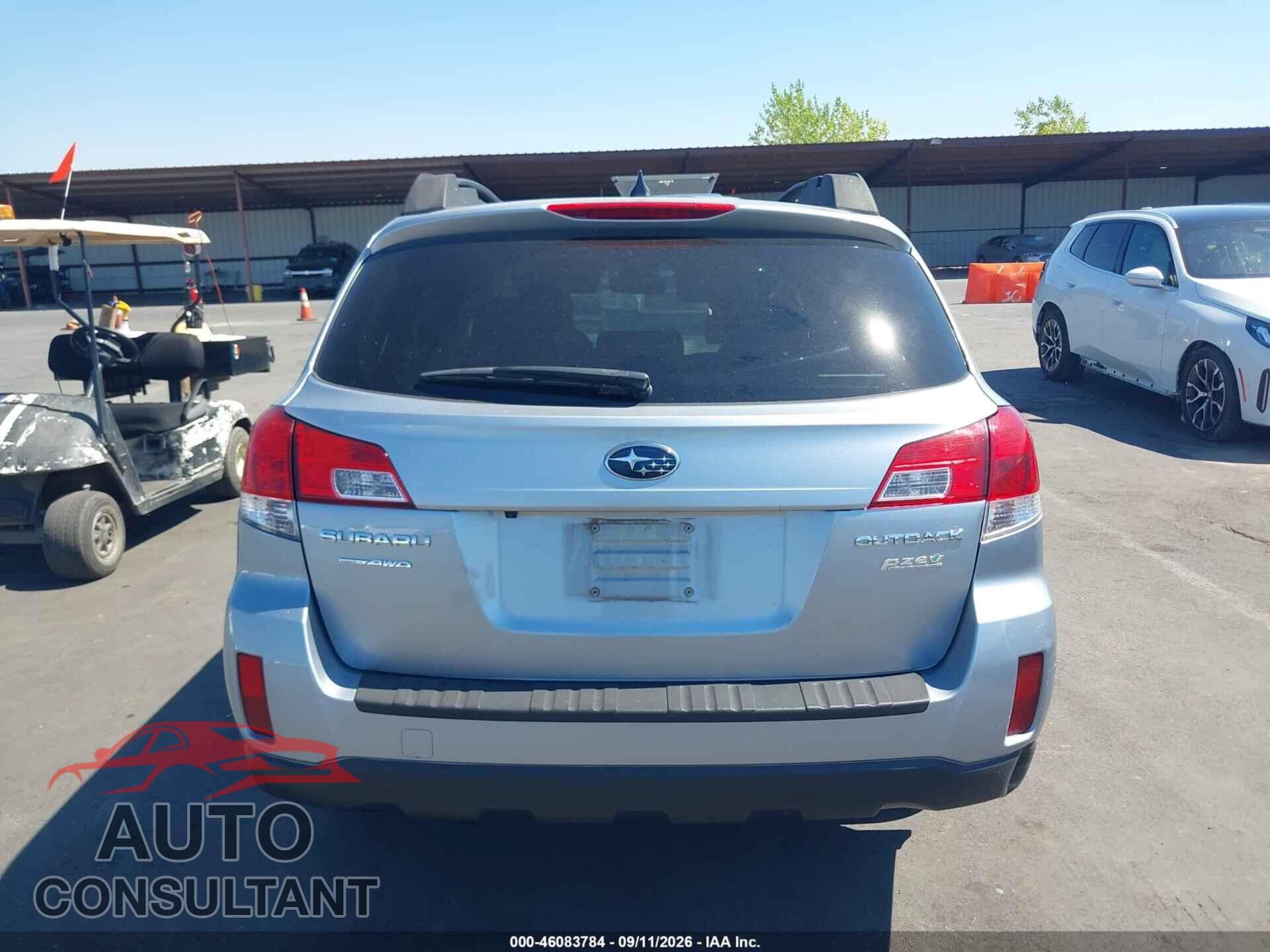 SUBARU OUTBACK 2013 - 4S4BRBKC4D3231419