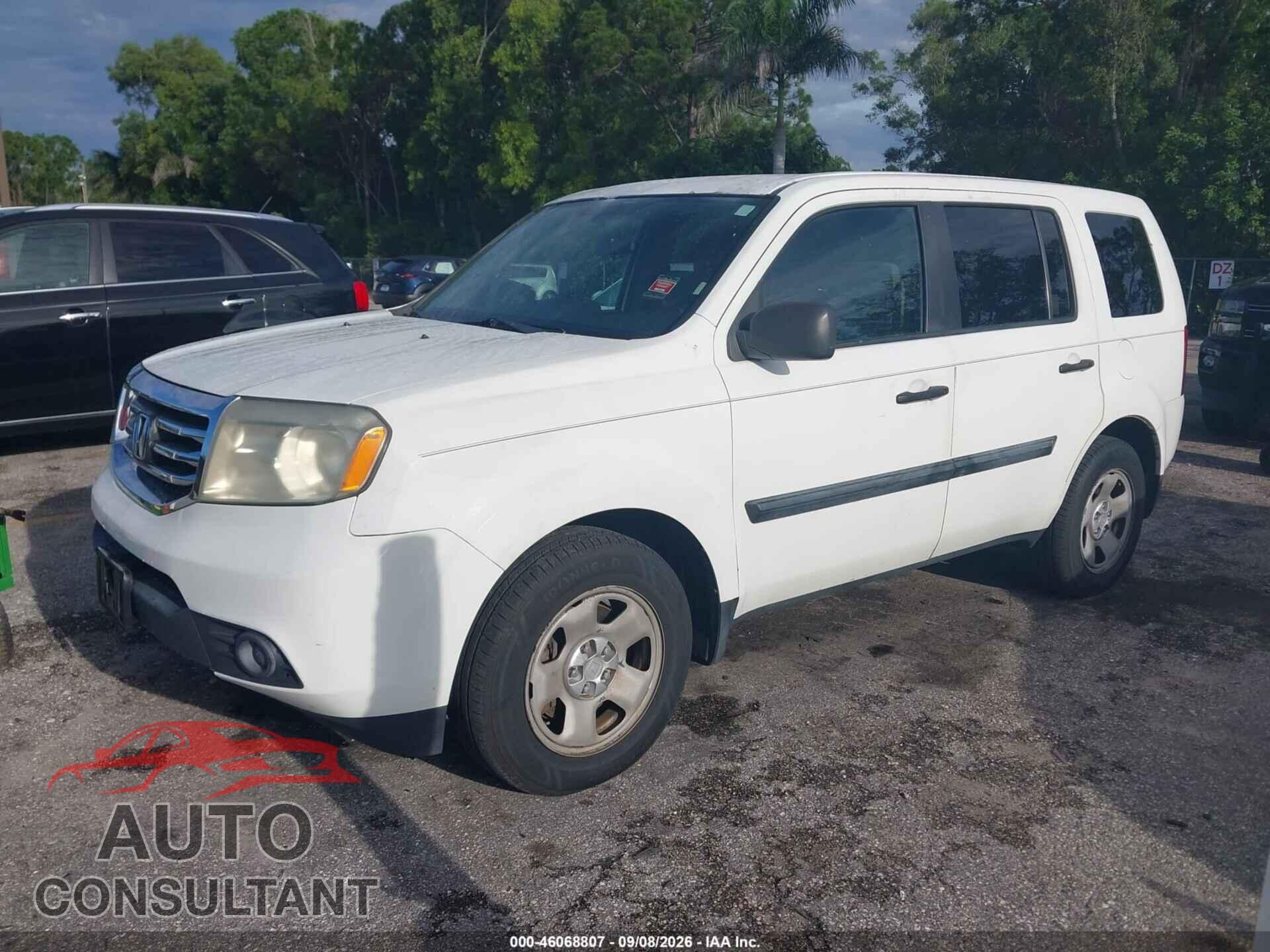 HONDA PILOT 2015 - 5FNYF4H21FB062385