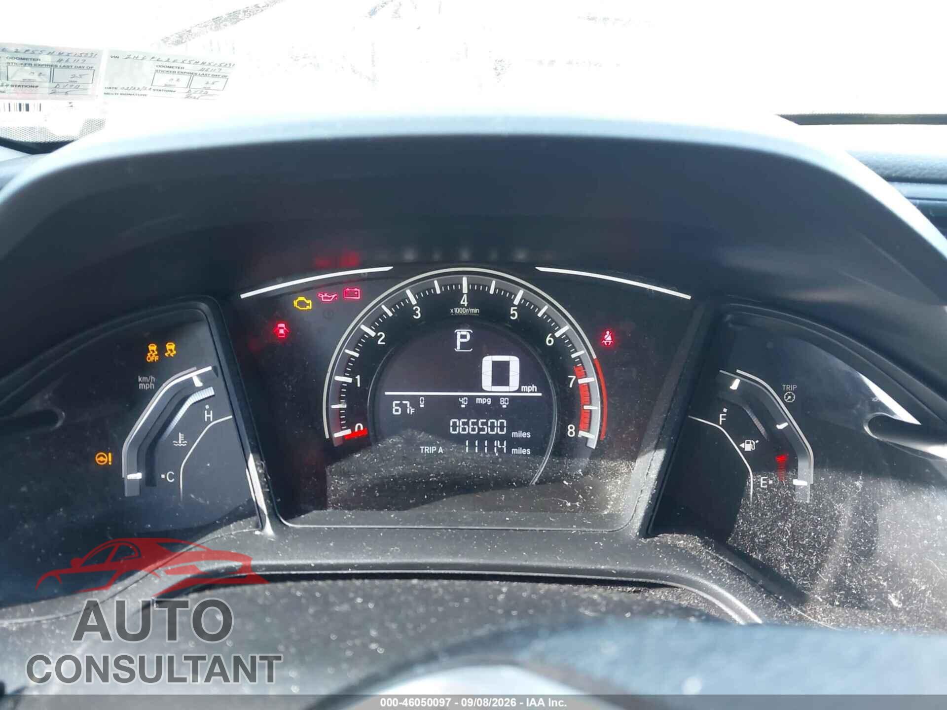 HONDA CIVIC 2017 - 2HGFC2F55HH515231