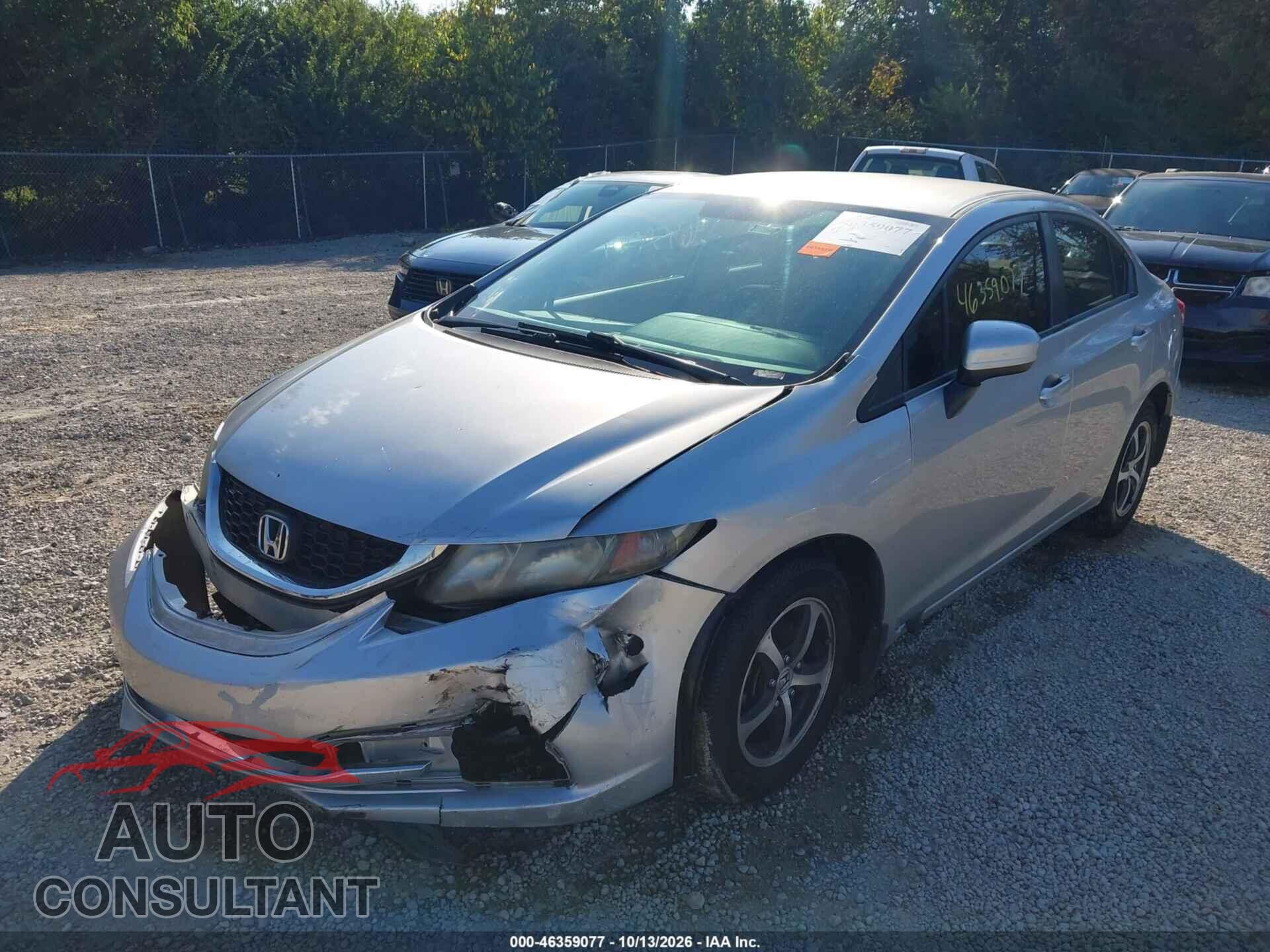 HONDA CIVIC 2015 - 19XFB2F71FE012145
