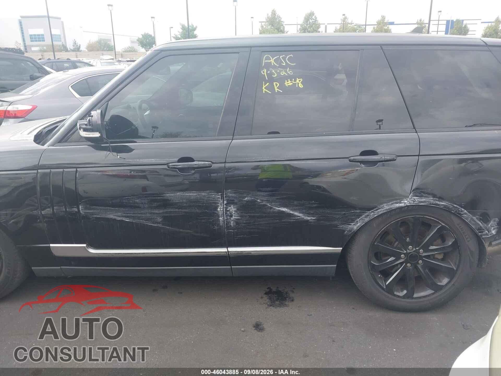 LAND ROVER RANGE ROVER 2015 - SALGS2VF9FA228608