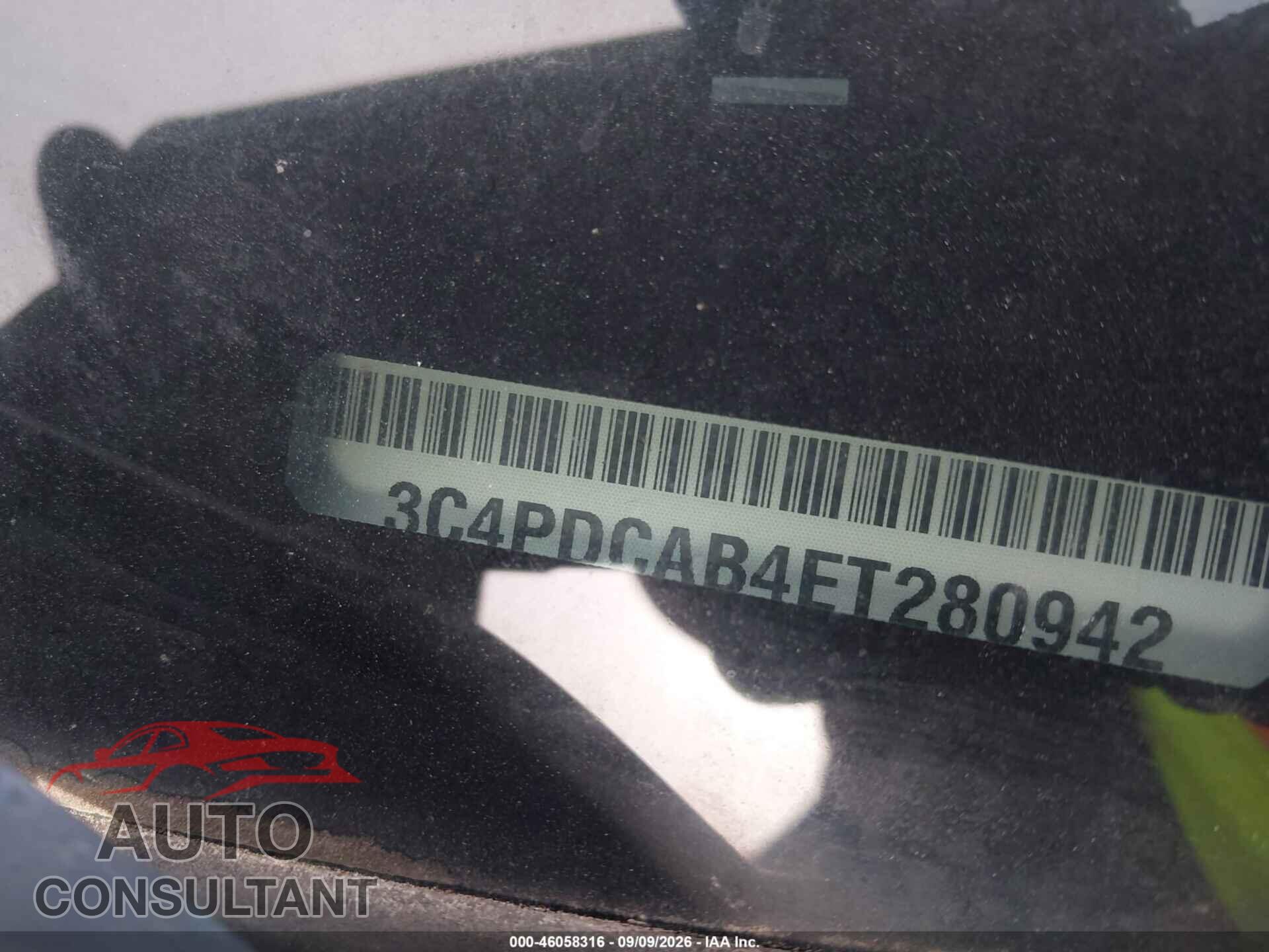 DODGE JOURNEY 2014 - 3C4PDCAB4ET280942