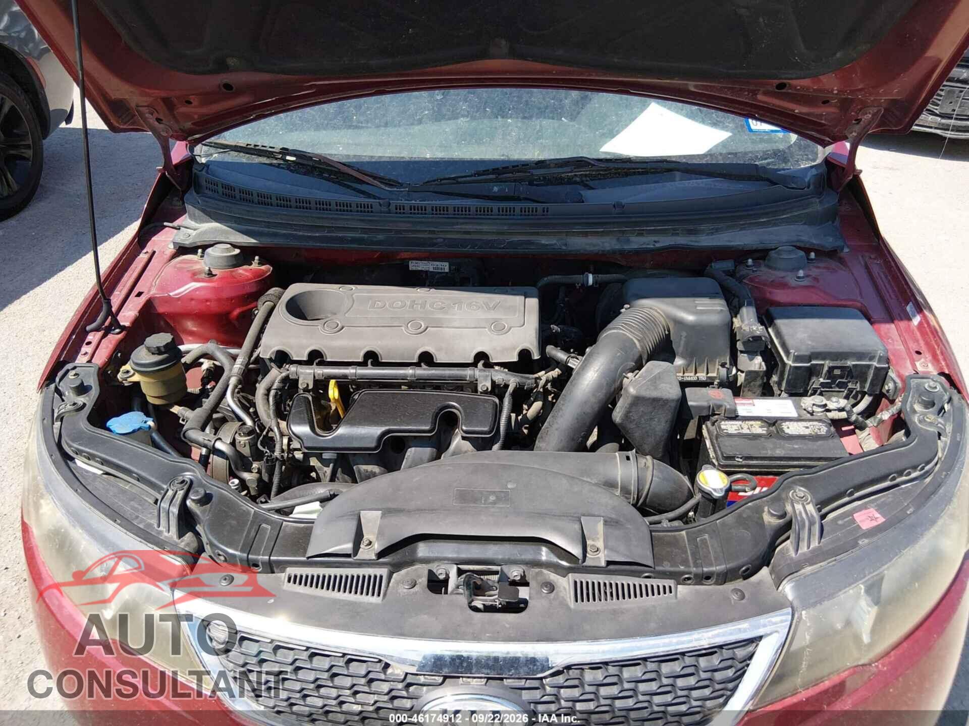 KIA FORTE 2012 - KNAFW4A31C5500620