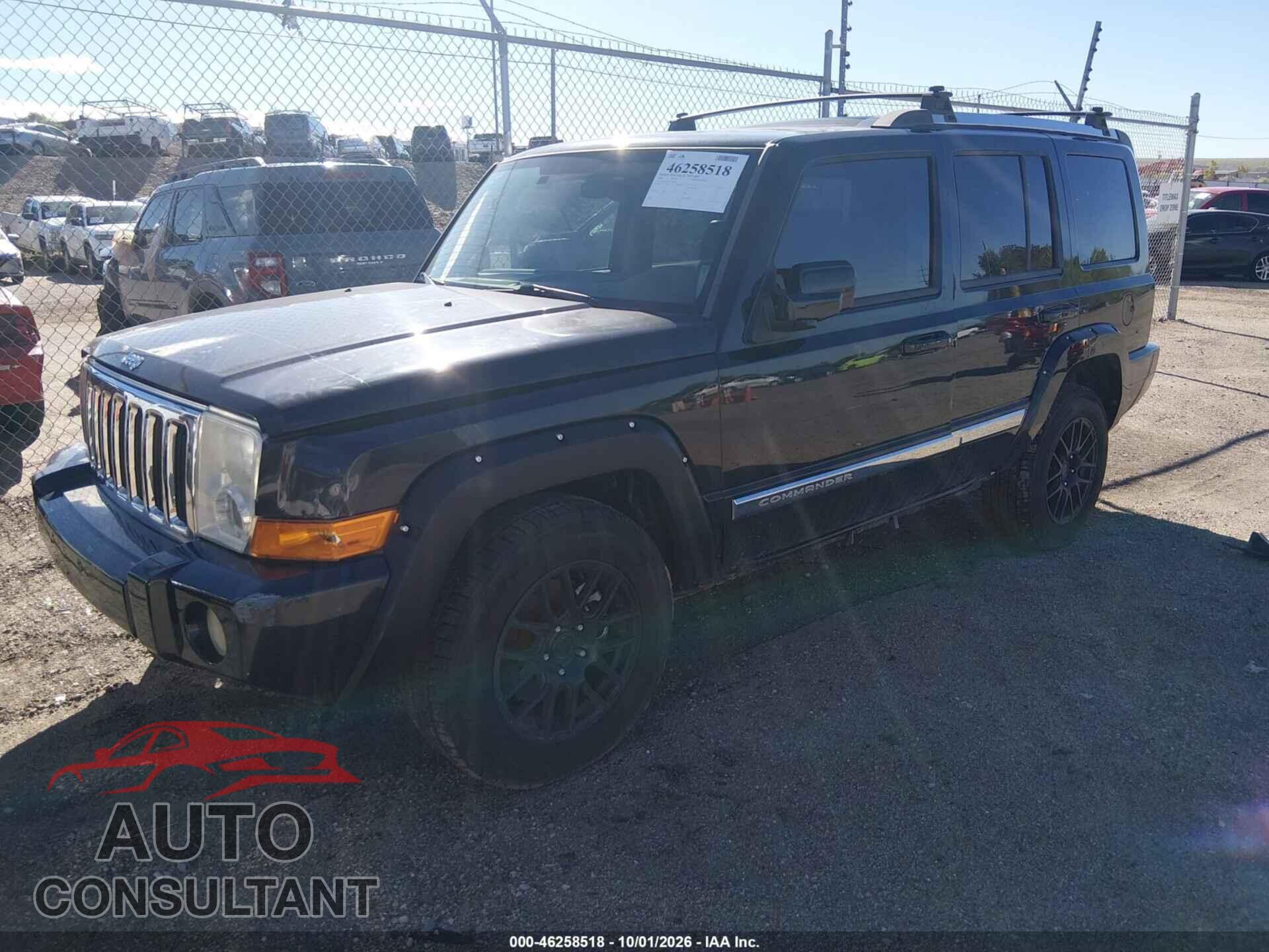 JEEP COMMANDER 2009 - 1J8HG58T69C518662