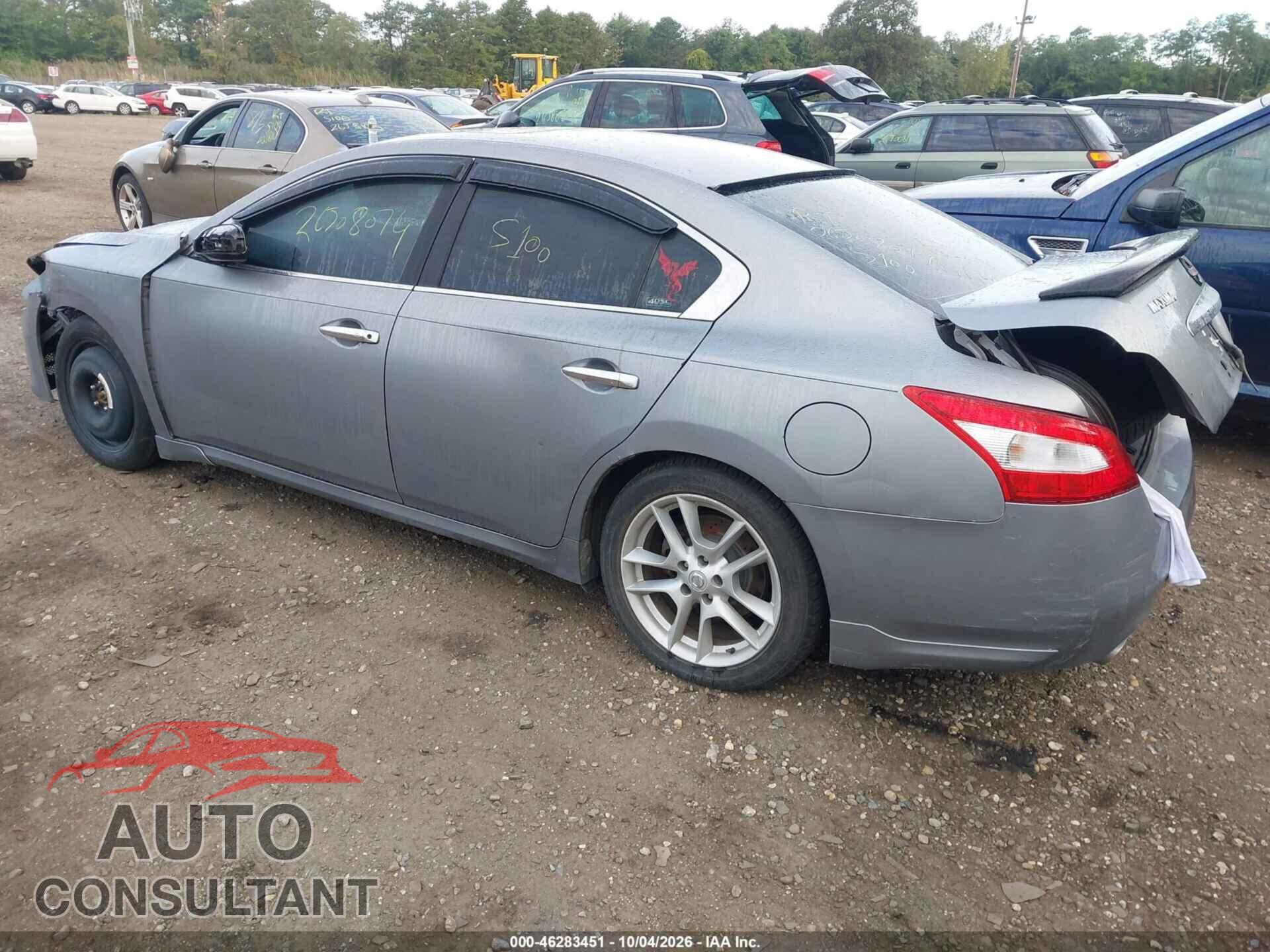 NISSAN MAXIMA 2009 - 1N4AA51E39C859285