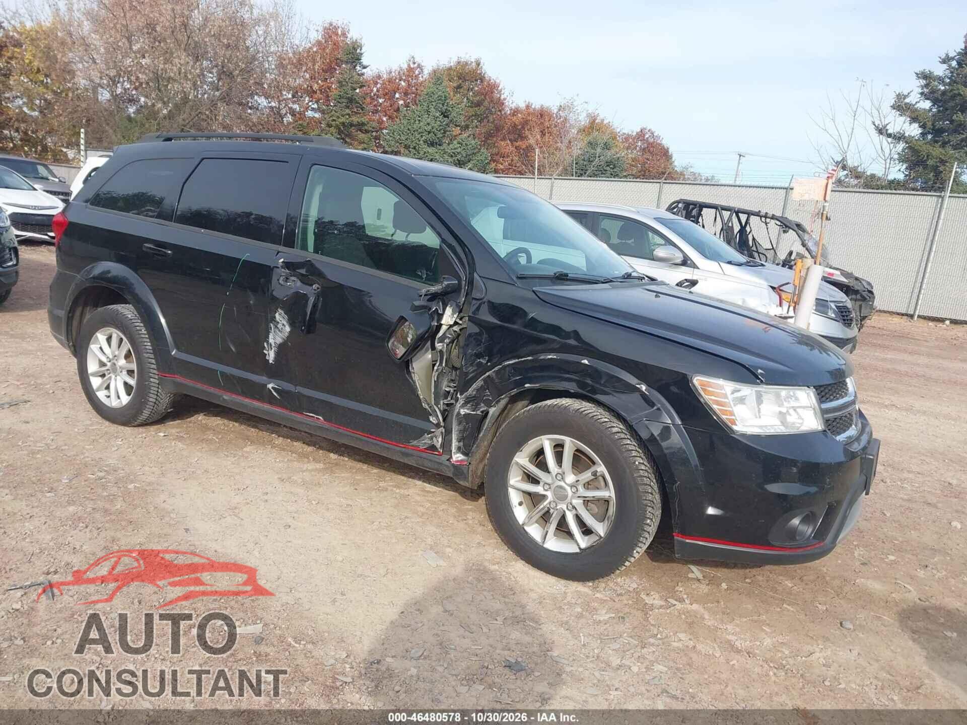 DODGE JOURNEY 2015 - 3C4PDCBG3FT743701