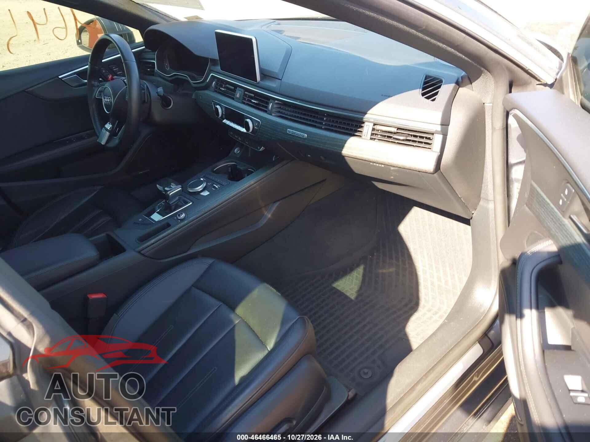 AUDI A5 2018 - WAUCNCF52JA038017