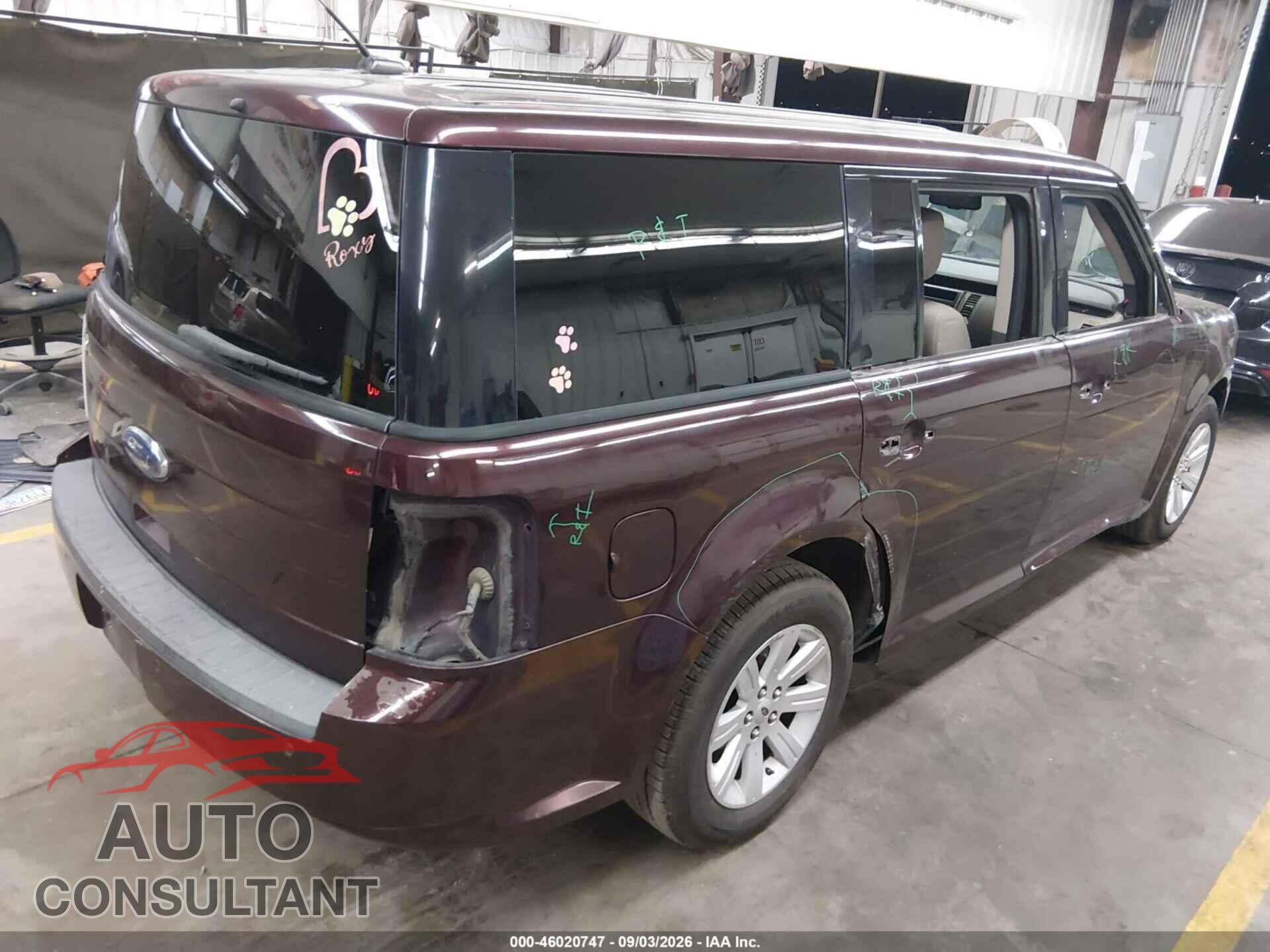 FORD FLEX 2011 - 2FMGK5BC1BBD35228