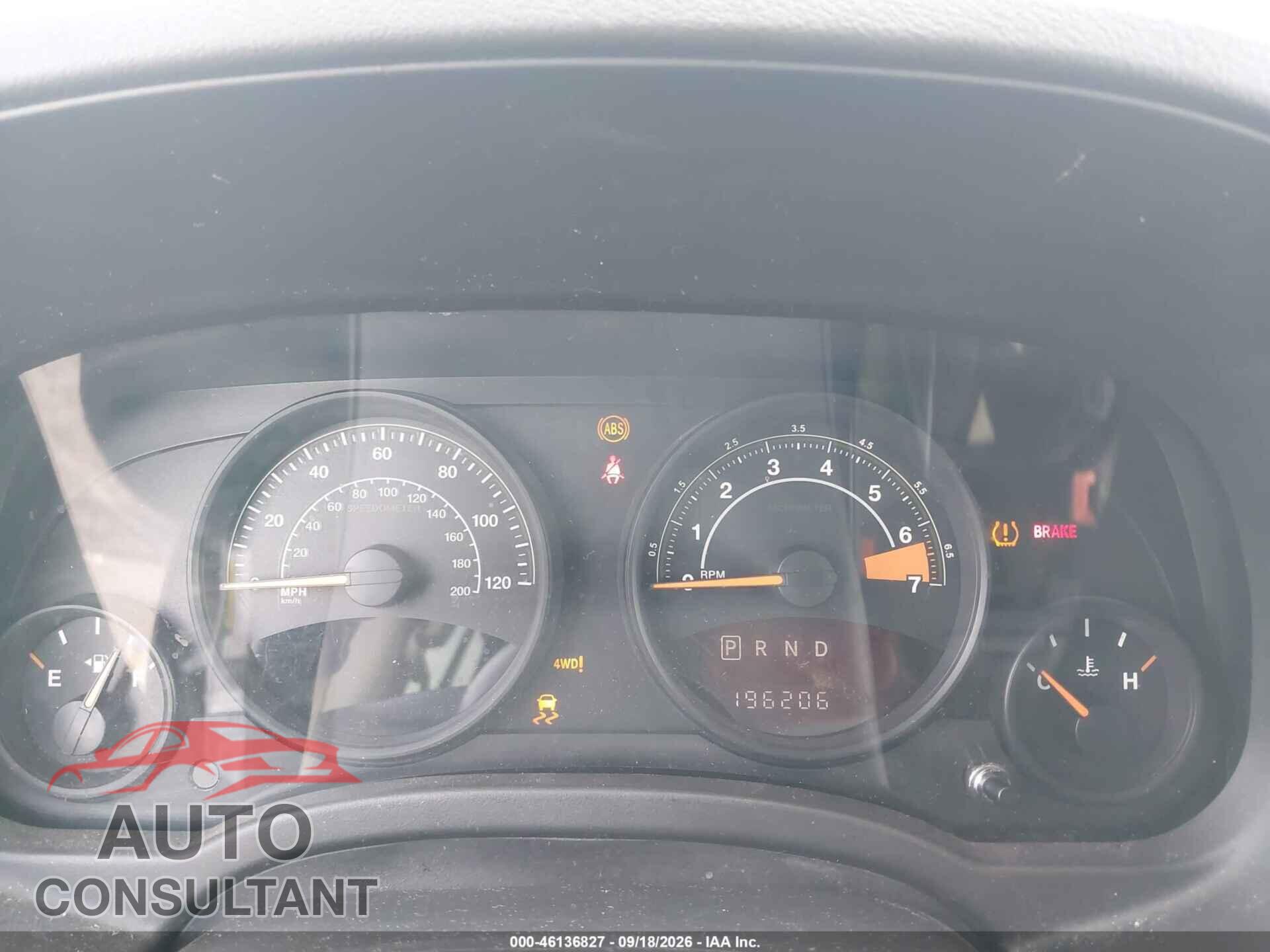 JEEP COMPASS 2016 - 1C4NJDBB7GD556480