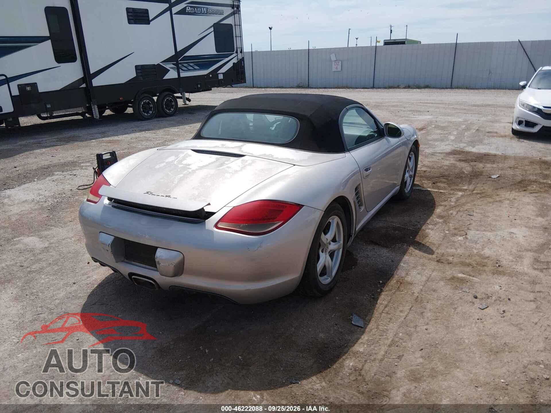 PORSCHE BOXSTER 2010 - WP0CA2A88AU710381