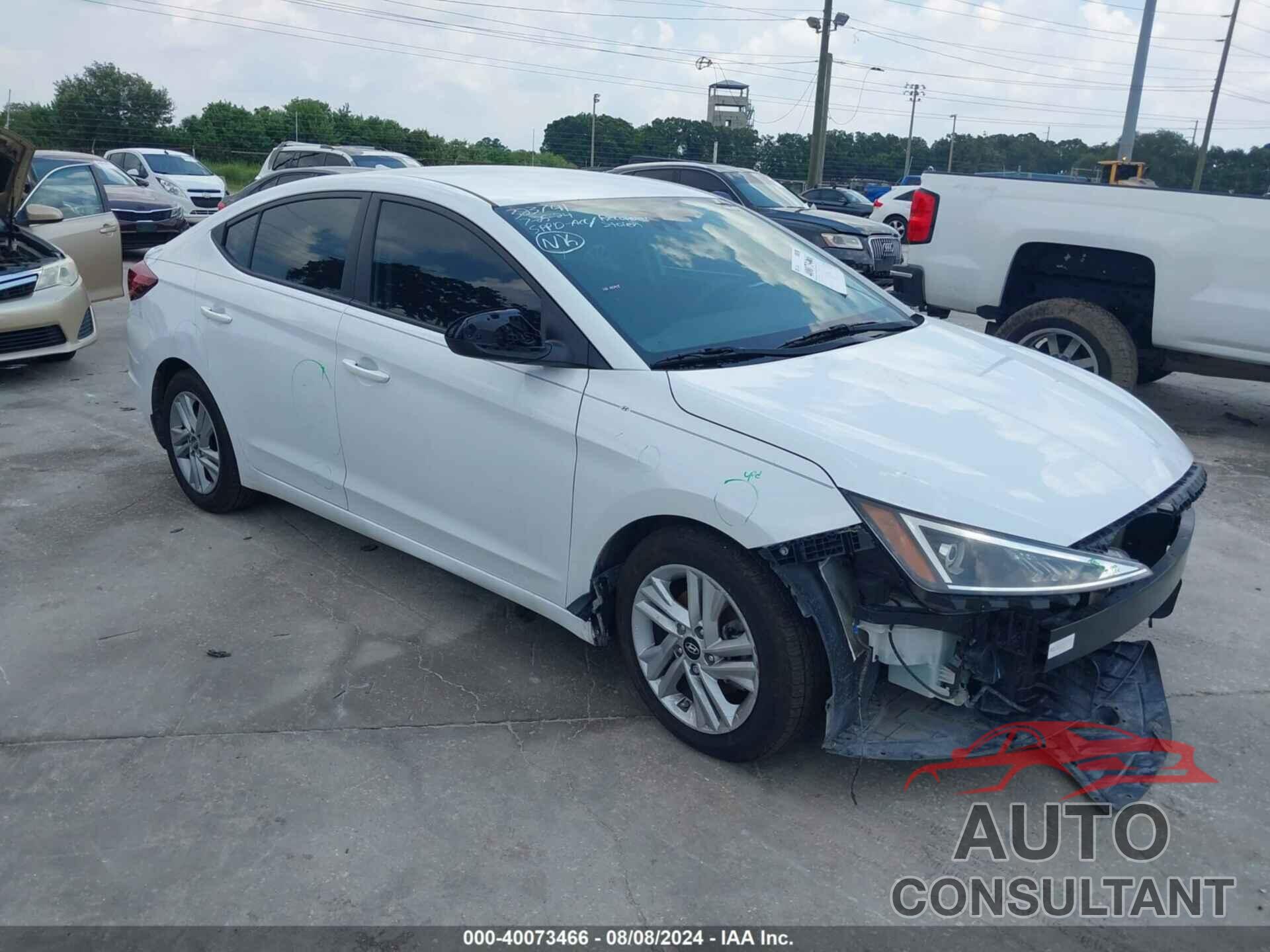 HYUNDAI ELANTRA 2020 - 5NPD84LF1LH596793