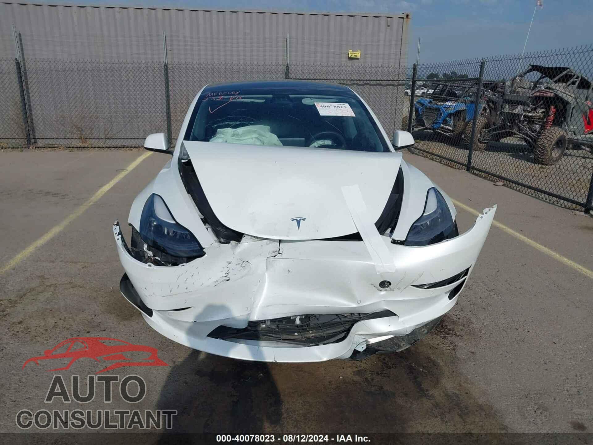 TESLA MODEL 3 2021 - 5YJ3E1EA3MF053157