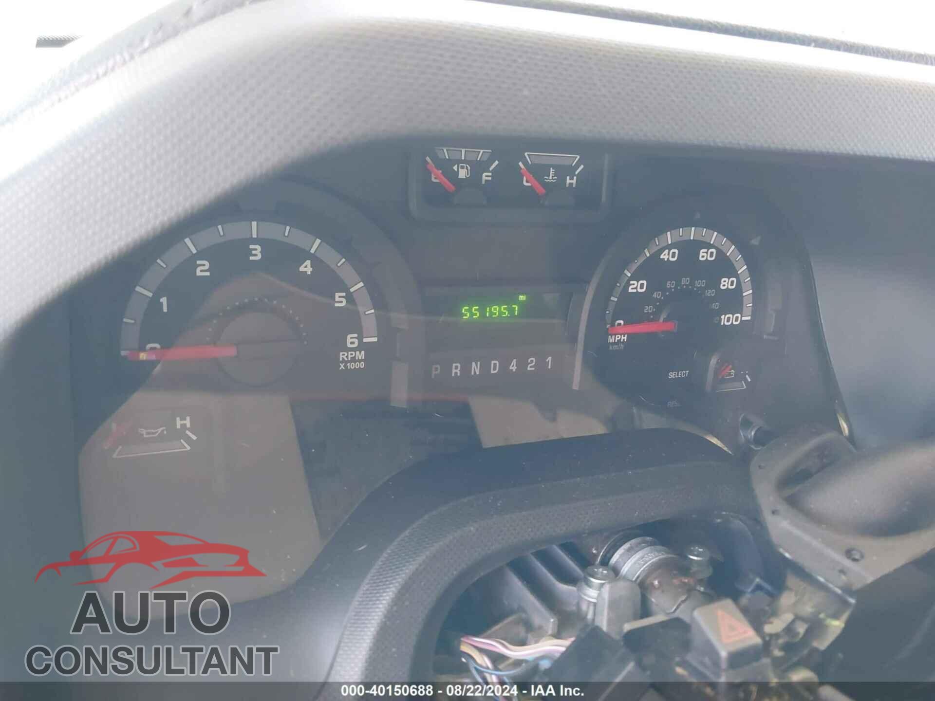 FORD E-450 CUTAWAY 2017 - 1FDXE4FSXHDC06412