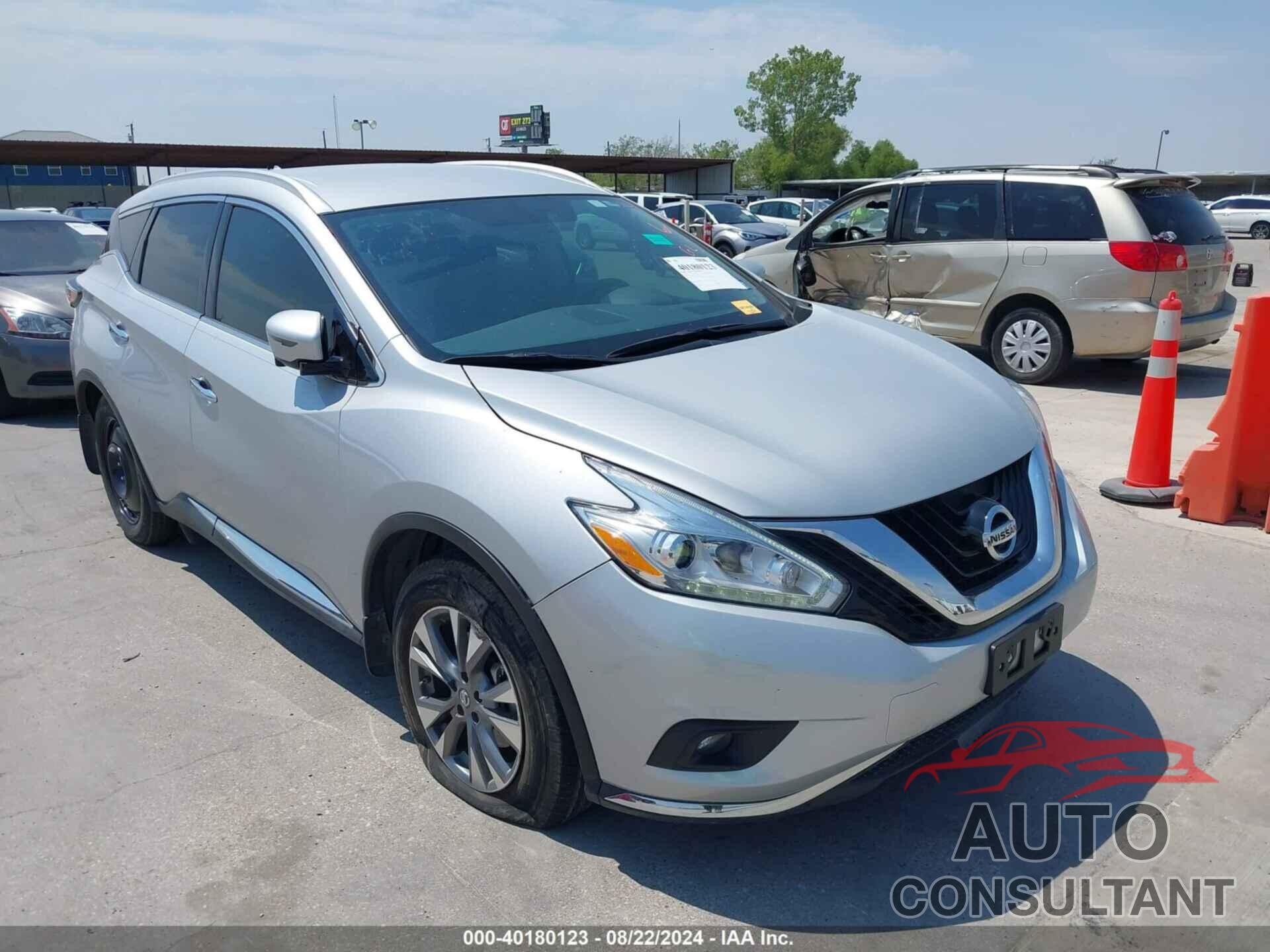 NISSAN MURANO 2016 - 5N1AZ2MG3GN120896