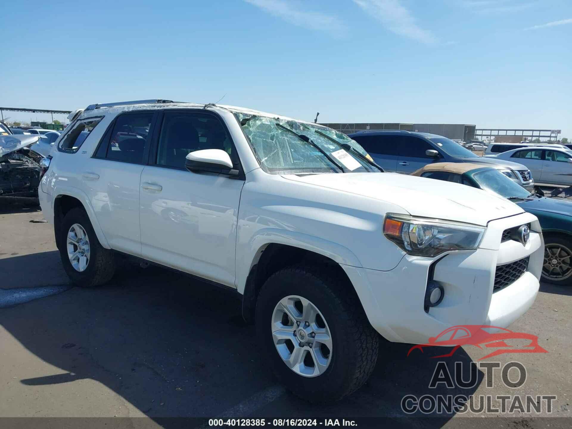 TOYOTA 4RUNNER 2018 - JTEBU5JR2J5552350