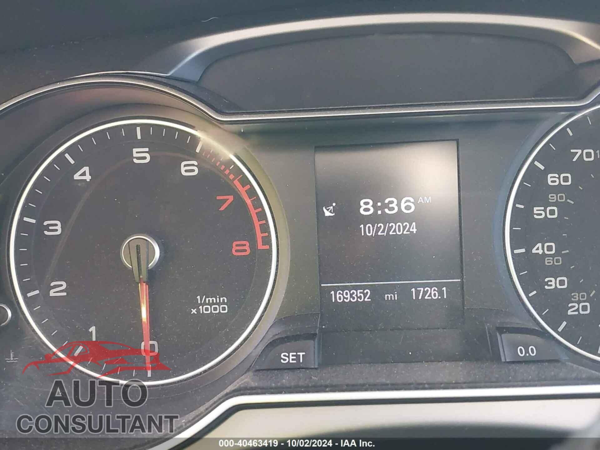 AUDI A4 2013 - WAUEFAFL5DA048246