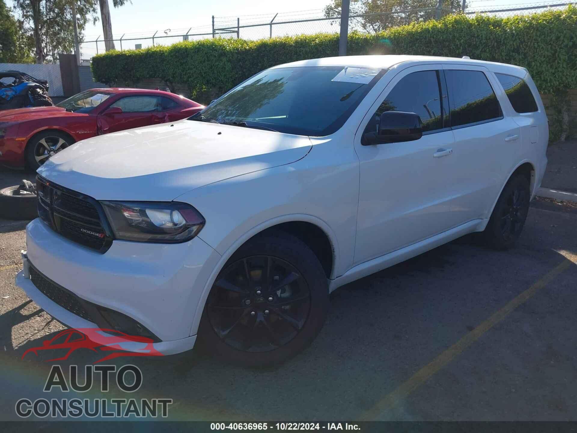DODGE DURANGO 2018 - 1C4RDHAGXJC407345