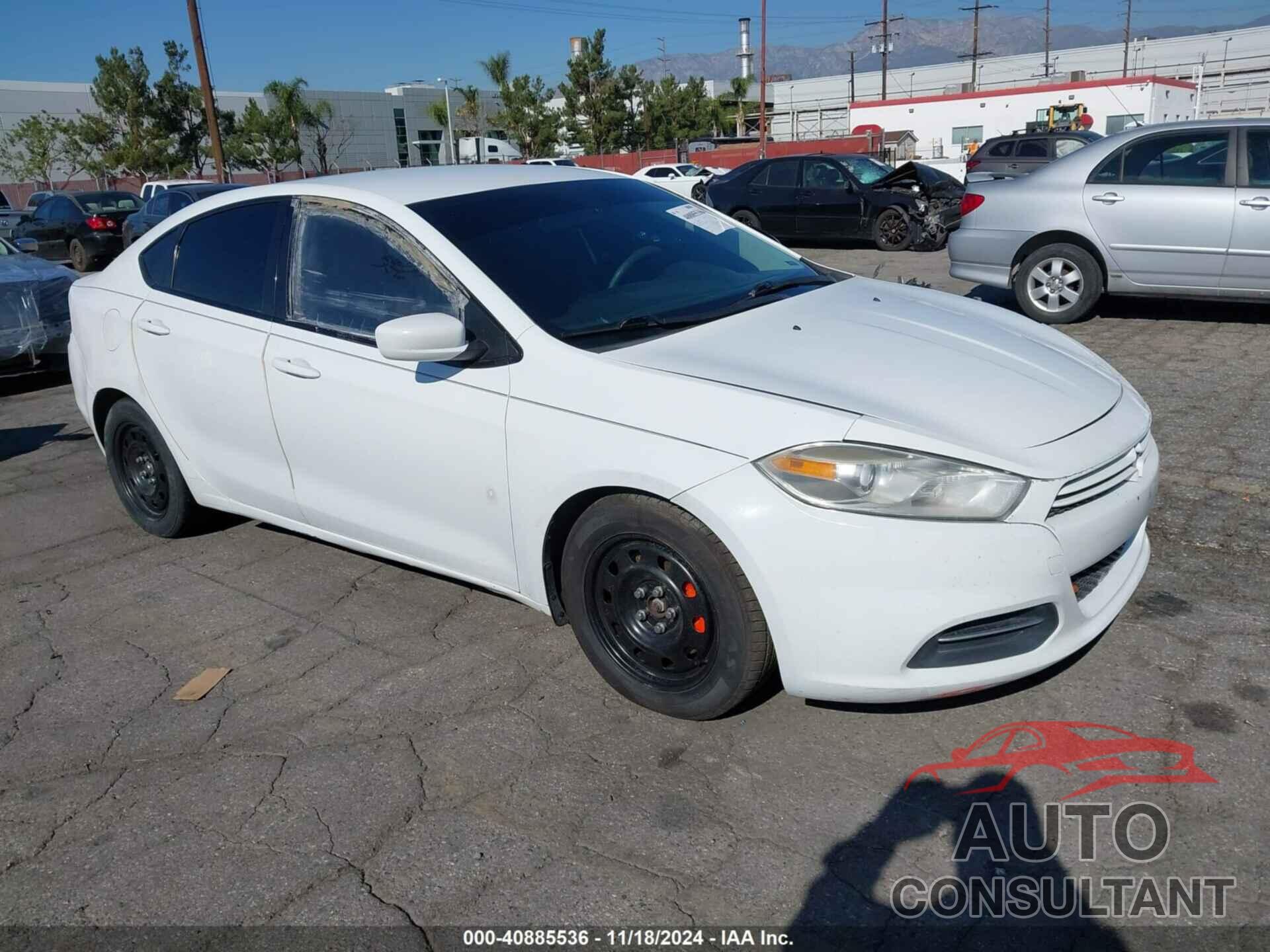 DODGE DART 2015 - 1C3CDFAA6FD405474