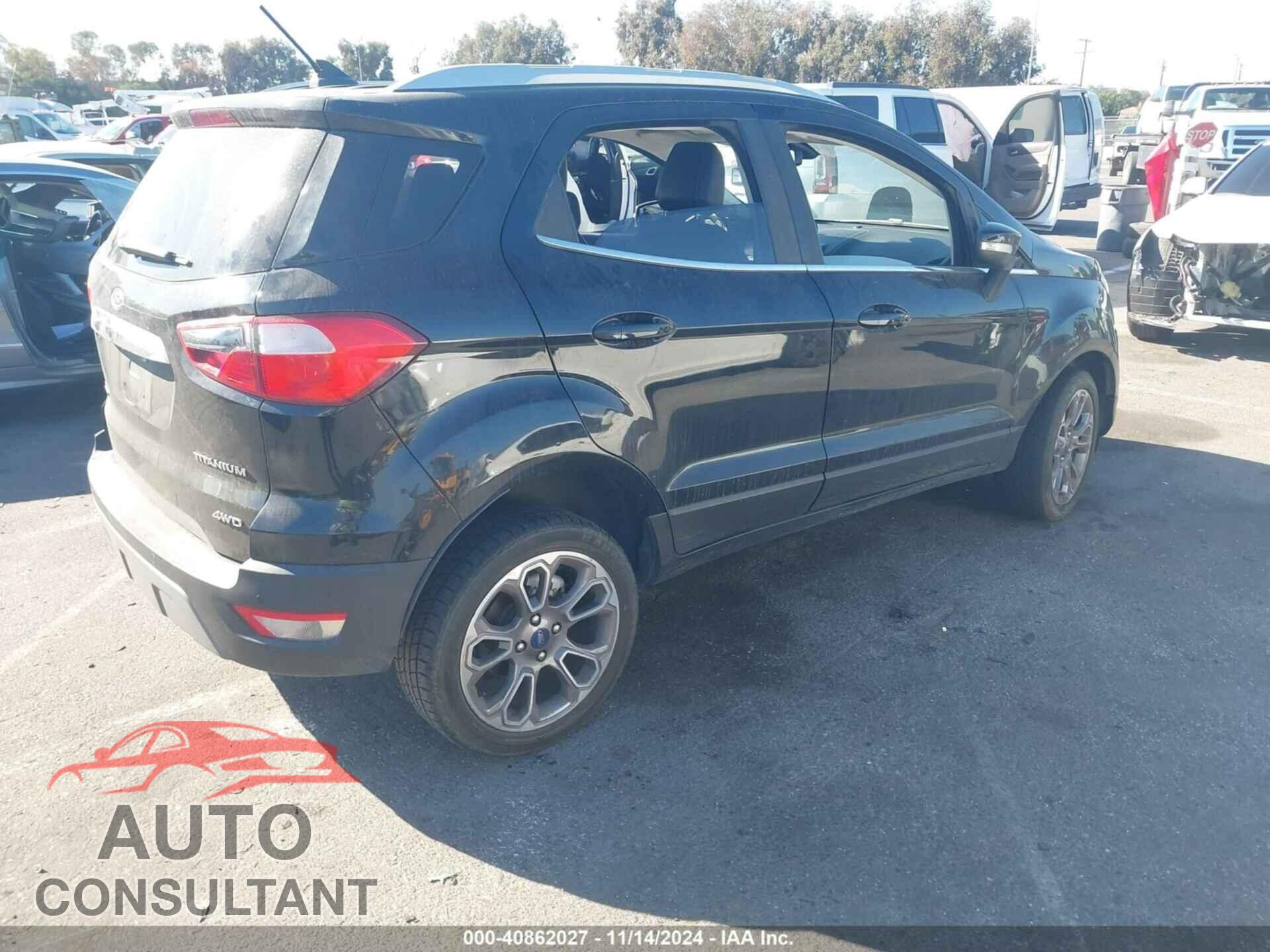 FORD ECOSPORT 2020 - MAJ6S3KL9LC329690