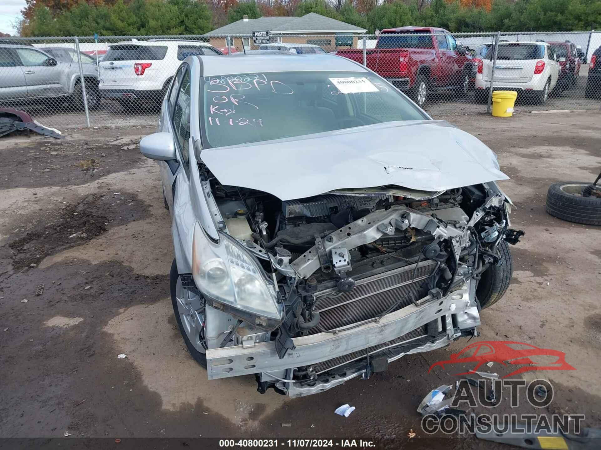 TOYOTA PRIUS 2011 - JTDKN3DU5B0285225