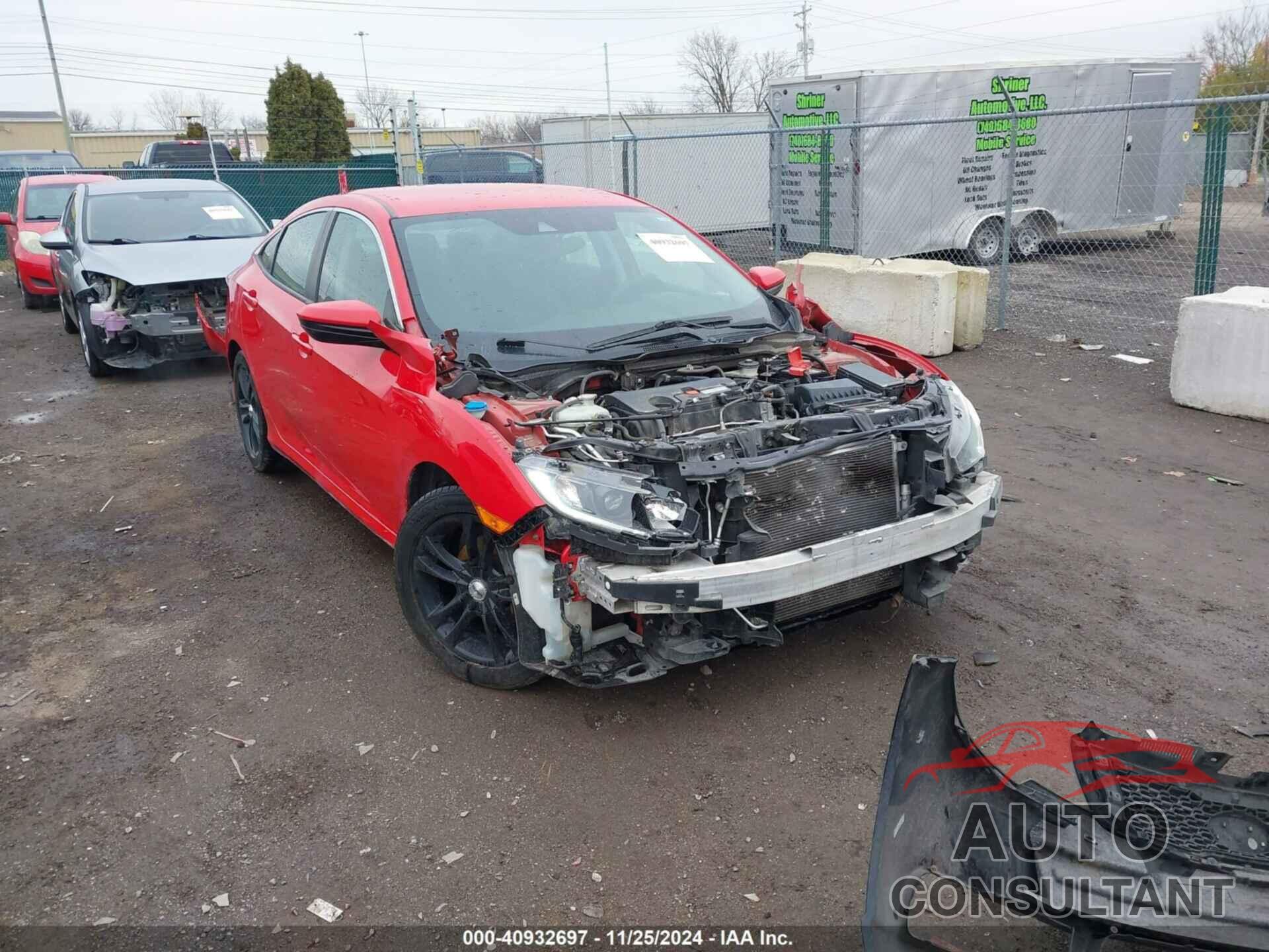 HONDA CIVIC 2019 - 2HGFC2F65KH577681