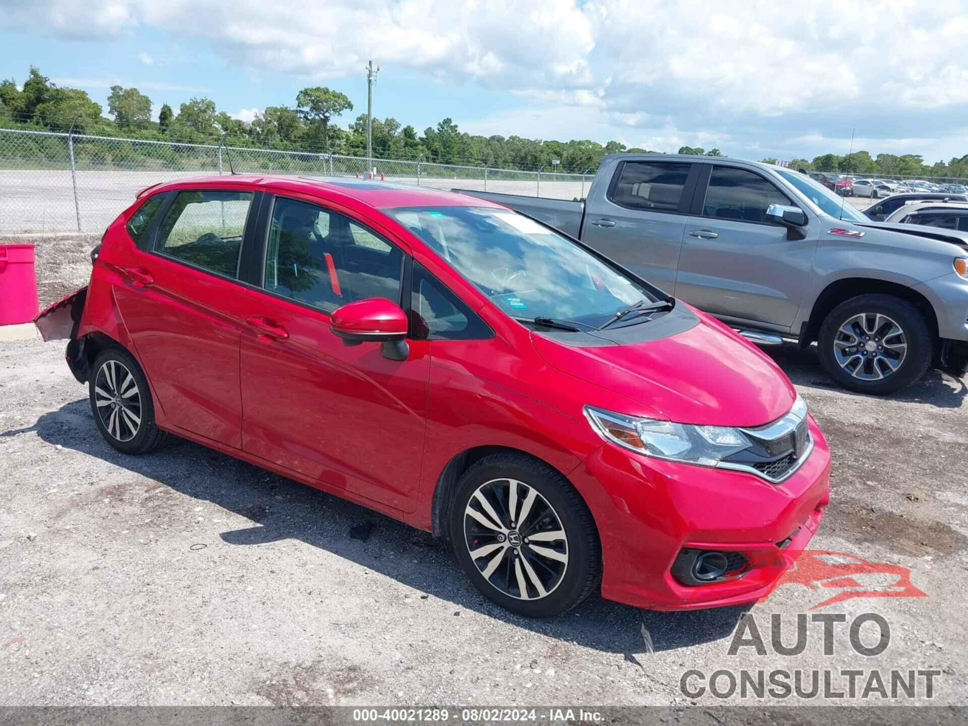 HONDA FIT 2019 - 3HGGK5H82KM744748