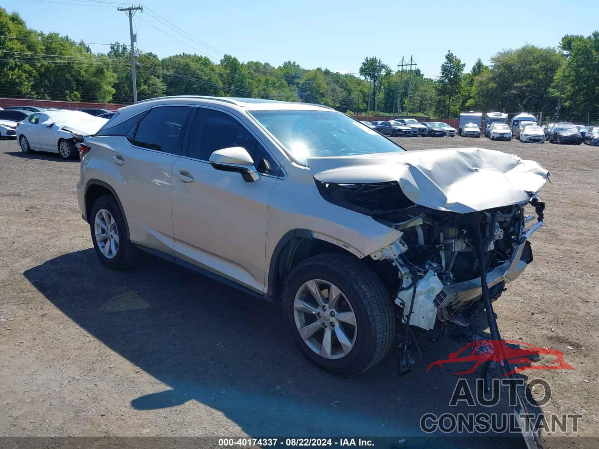 LEXUS RX 350 2016 - 2T2ZZMCA1GC019757