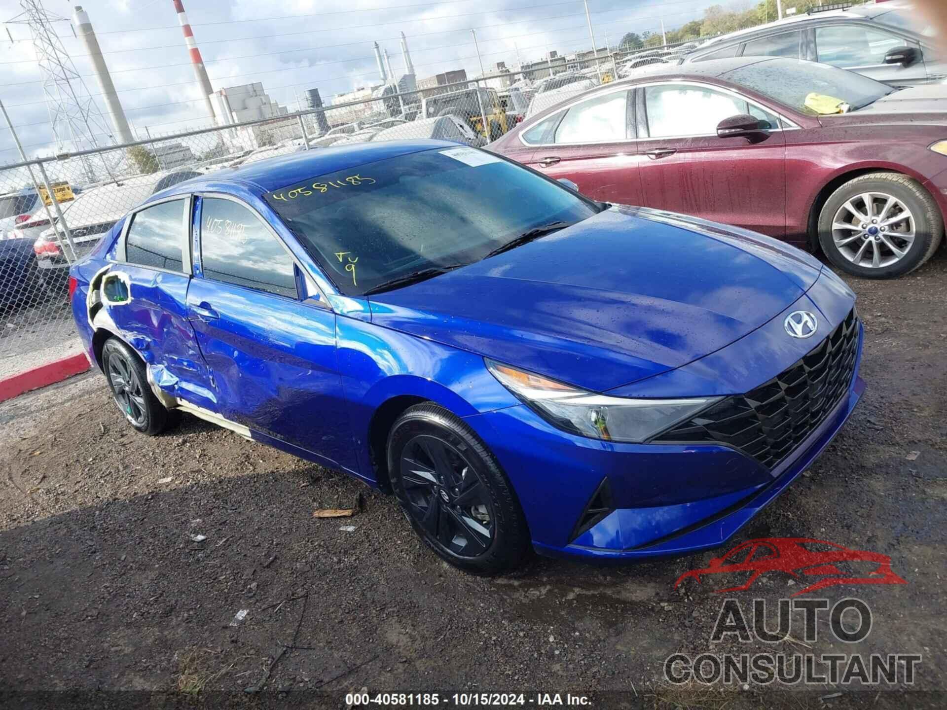 HYUNDAI ELANTRA 2022 - KMHLM4AG3NU358824