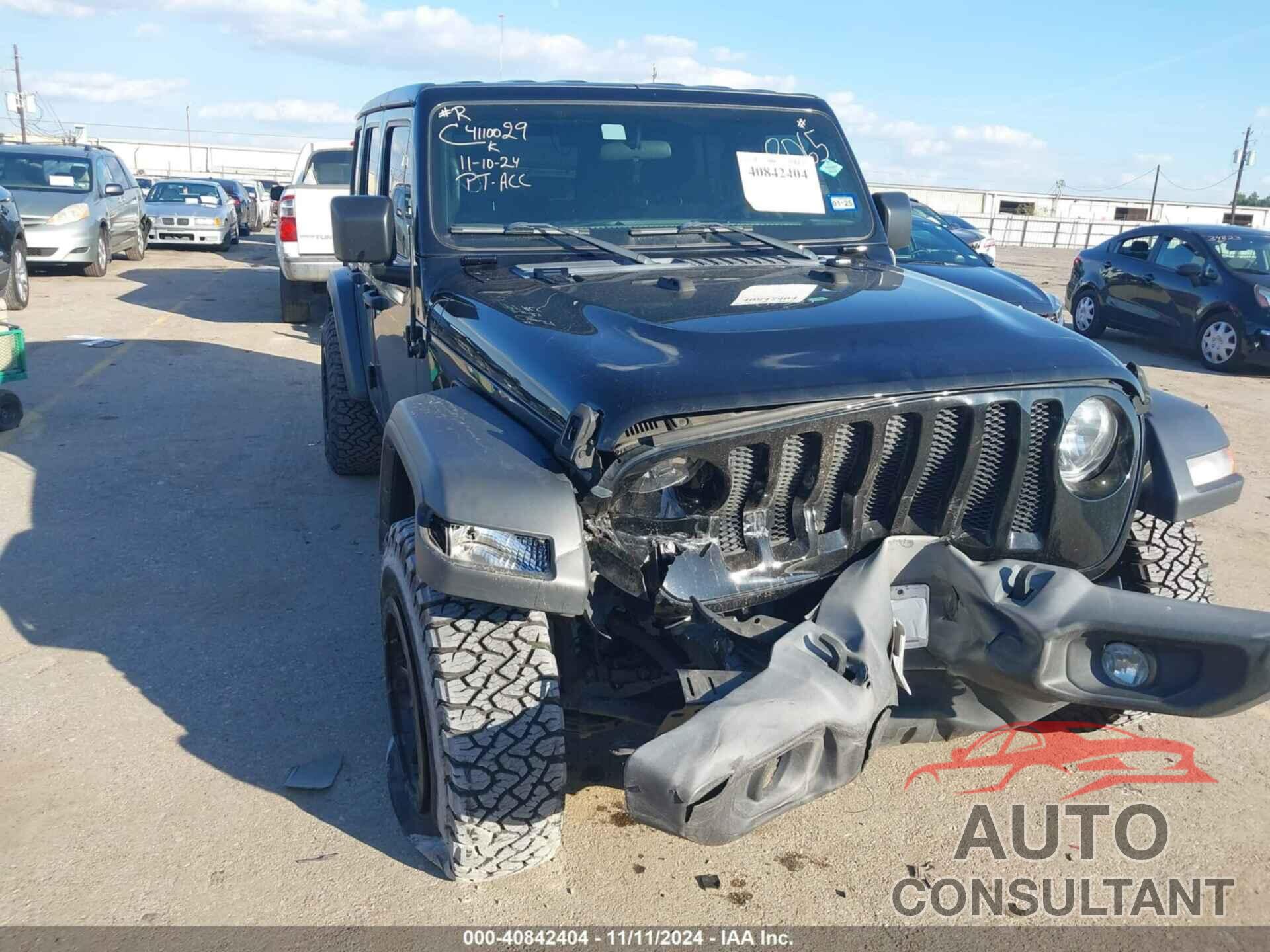 JEEP WRANGLER UNLIMITED 2018 - 1C4HJXDG7JW178065