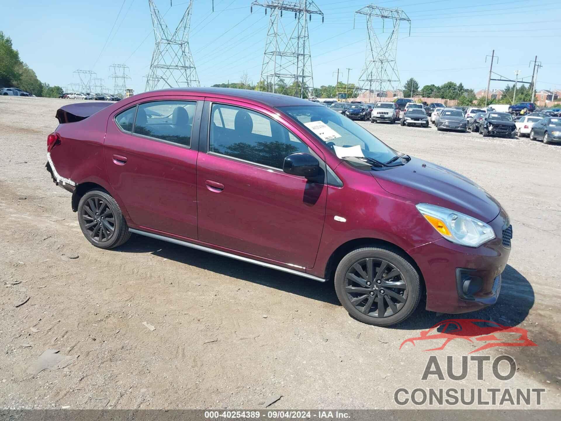 MITSUBISHI MIRAGE G4 2020 - ML32F4FJ1LHF06608