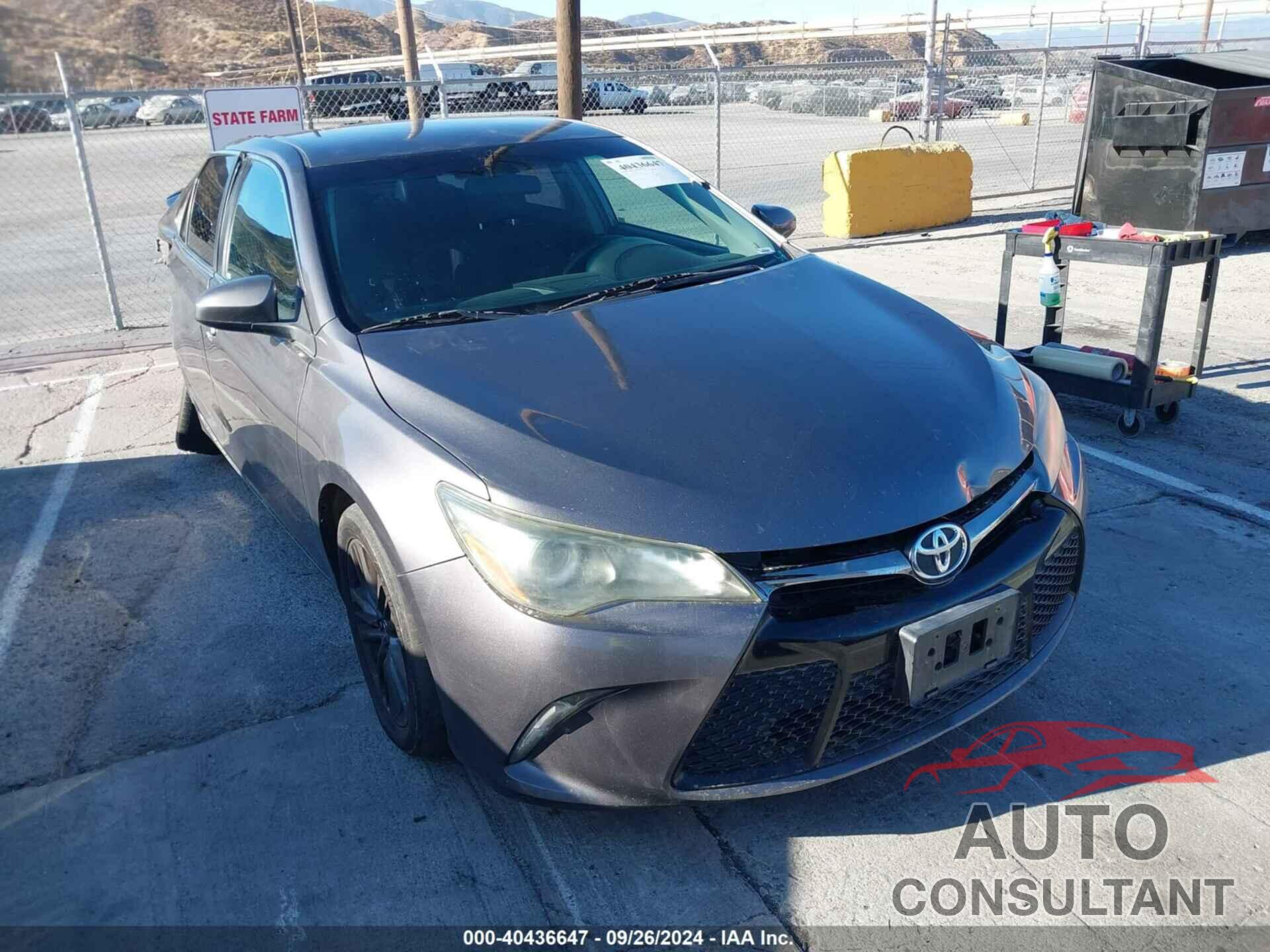 TOYOTA CAMRY 2016 - 4T1BF1FK3GU577996